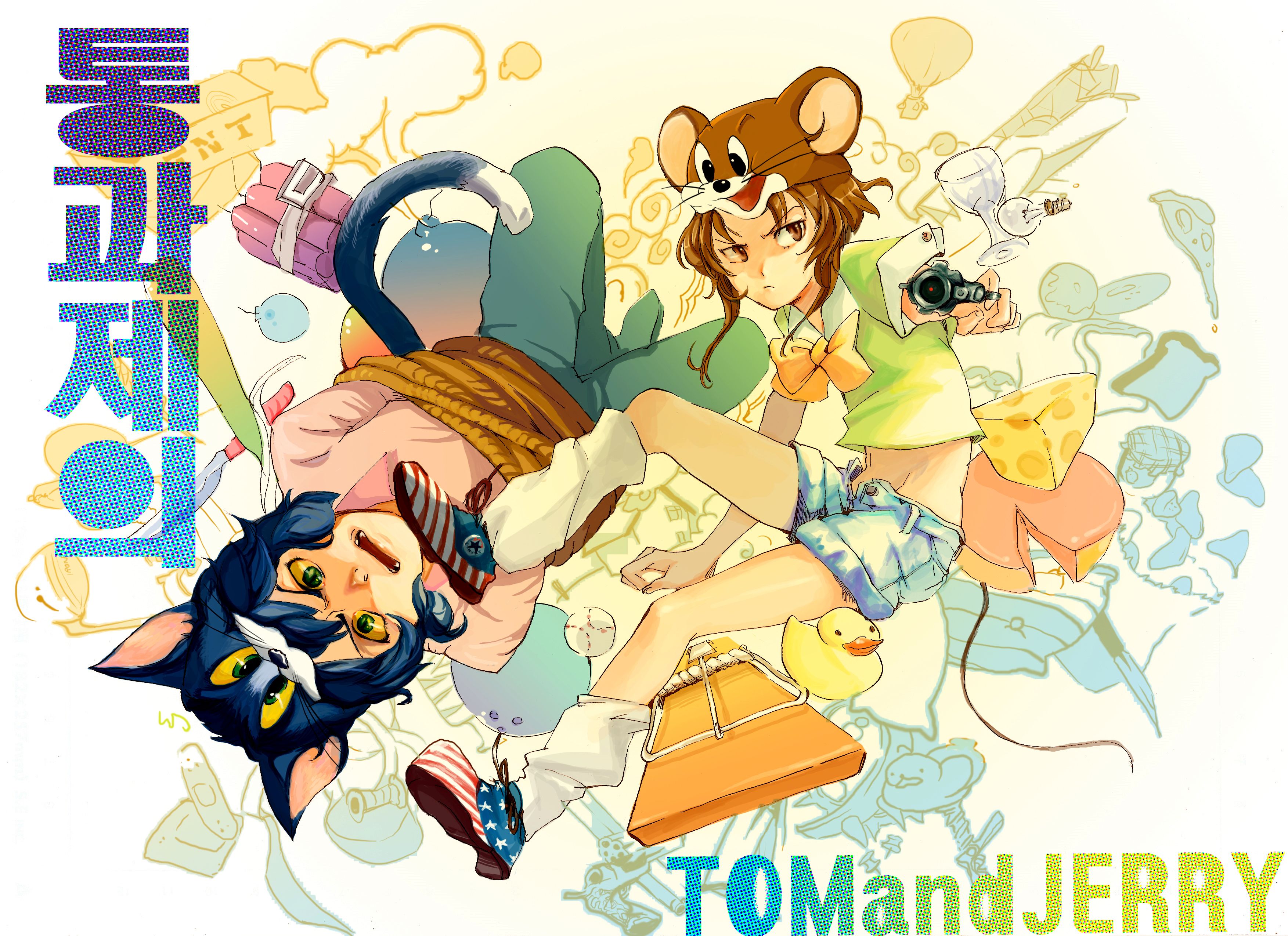 Tom and Jerry humanized anime - Tom và Jerry bức ảnh (23540300) - fanpop