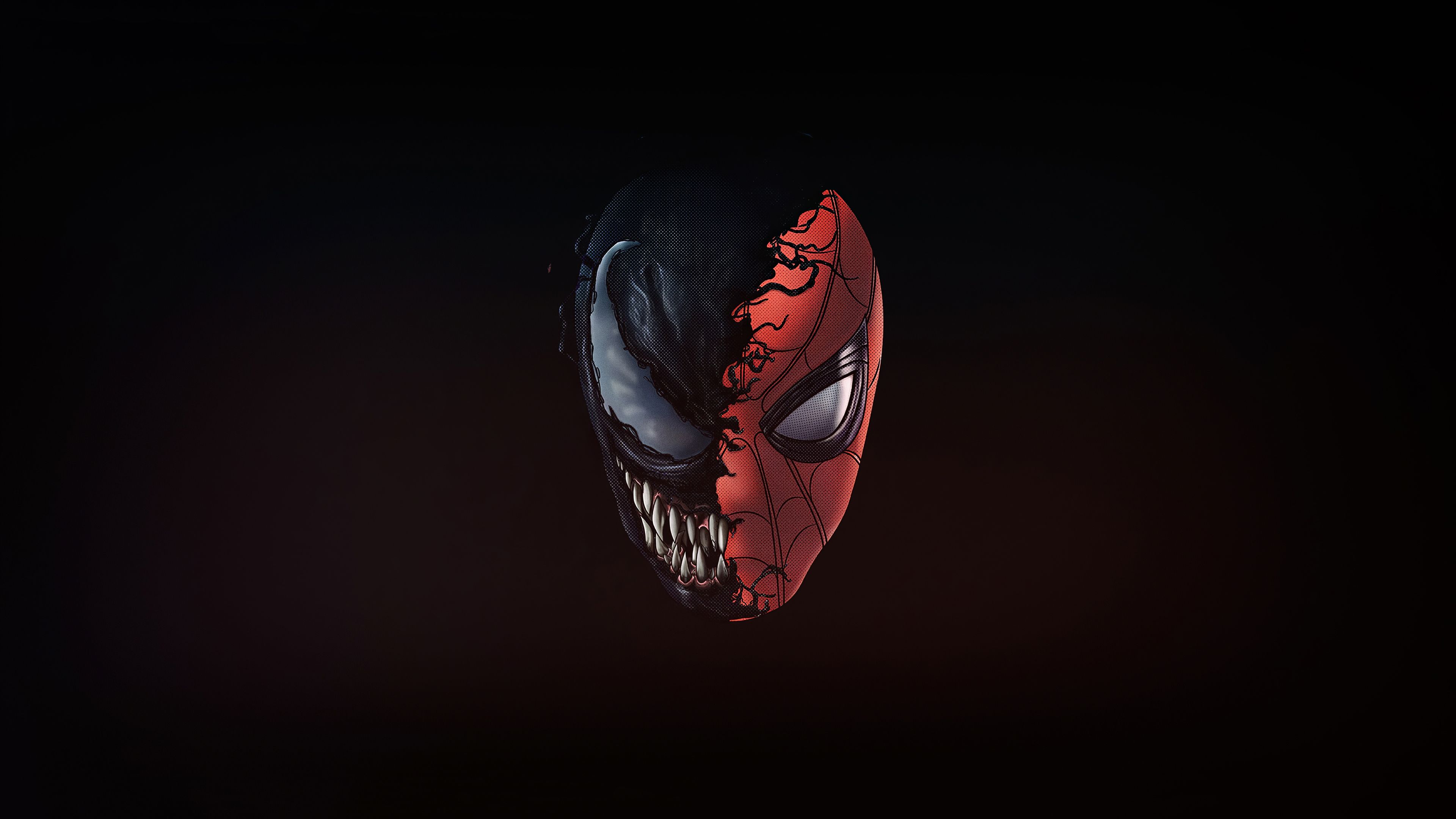 Spider Man and Venom 1440P Resolution Wallpaper, HD Minimalist 4K Wallpaper, Image, Photo and Background
