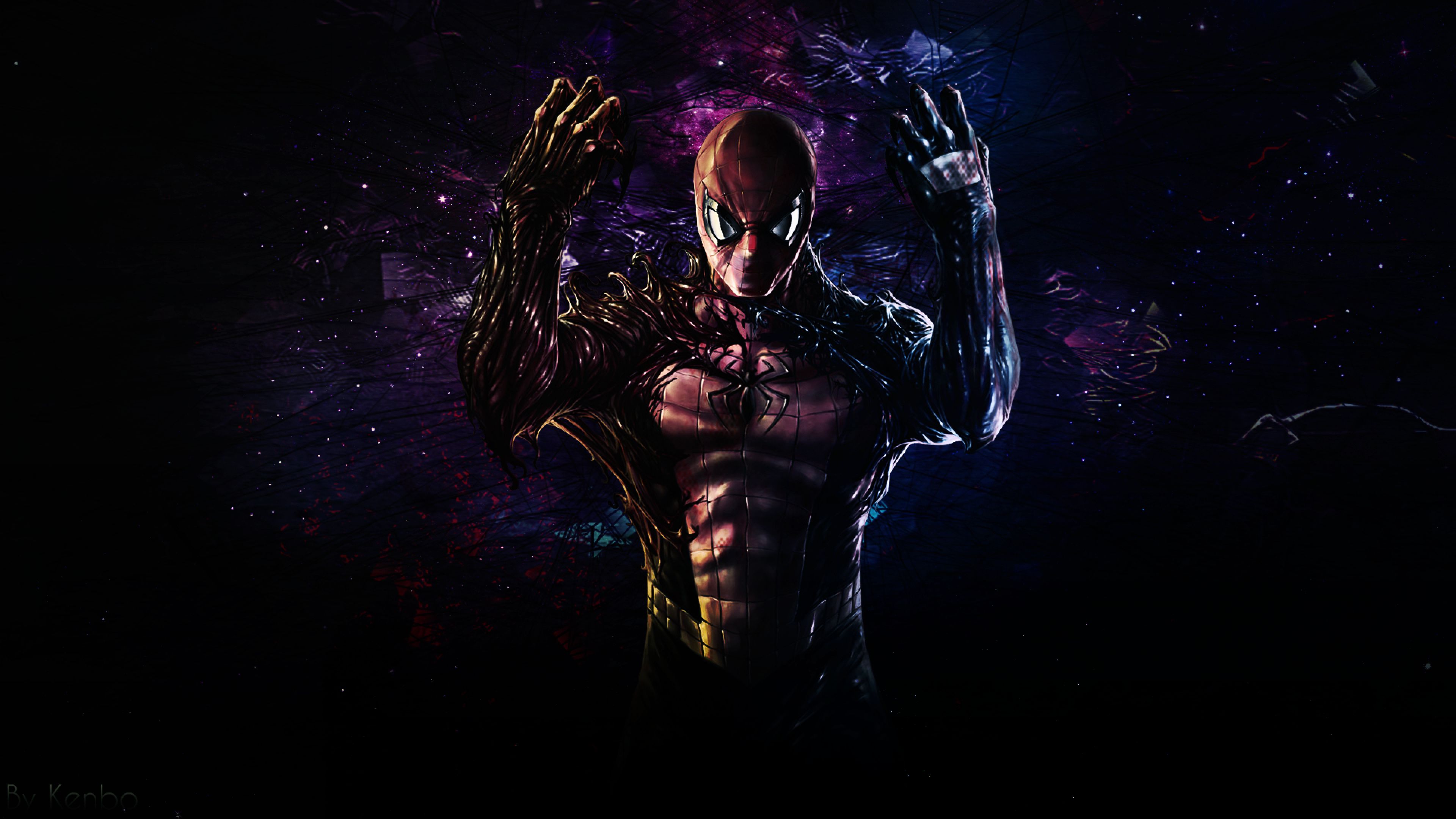 Venom Spider Man Comicbook 4K Wallpaper, HD Superheroes 4K Wallpaper, Image, Photo And Background