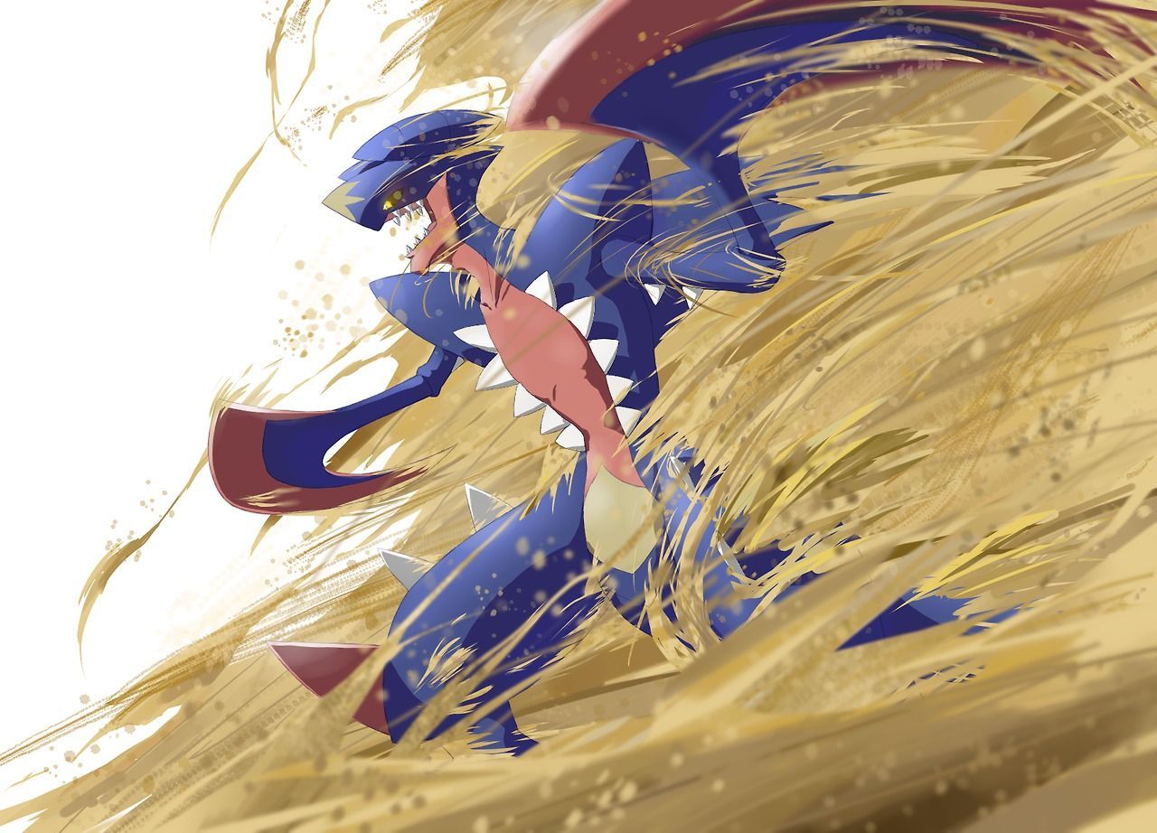 Whoever the artist is, they did Mega Garchomp perfect!. Pokemon art, Pokemon dragon, Pokemon teams
