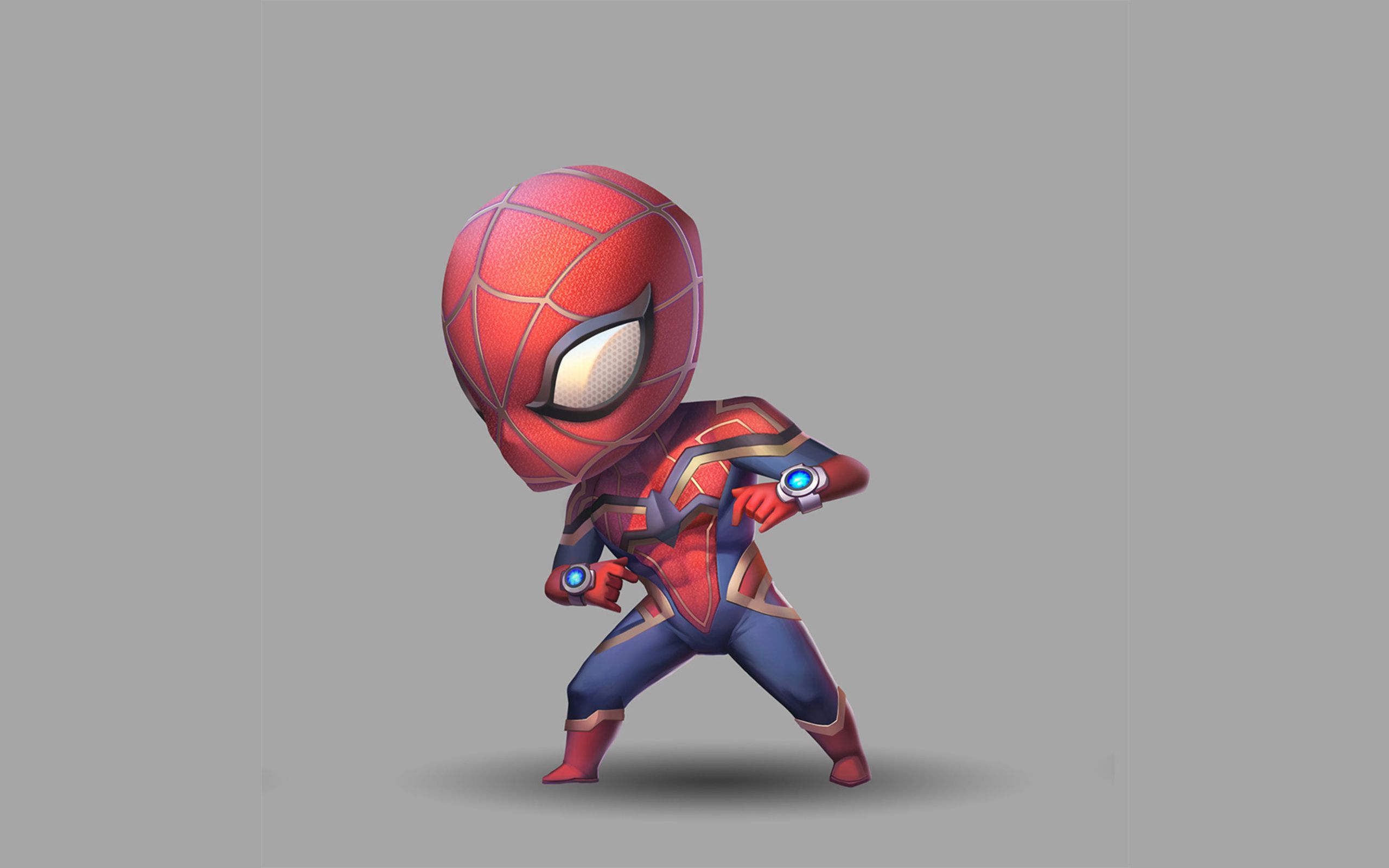 Spiderman Cute Art 2560x1600 Resolution HD 4k Wallpaper, Image, Background, Photo and Picture