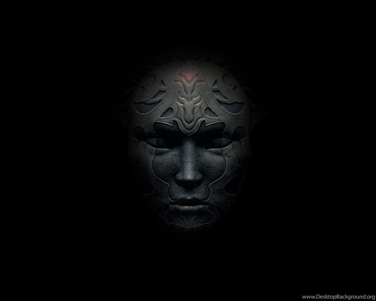 Girl Stone Face Statue Wallpaper From Dark Wallpaper Desktop Background