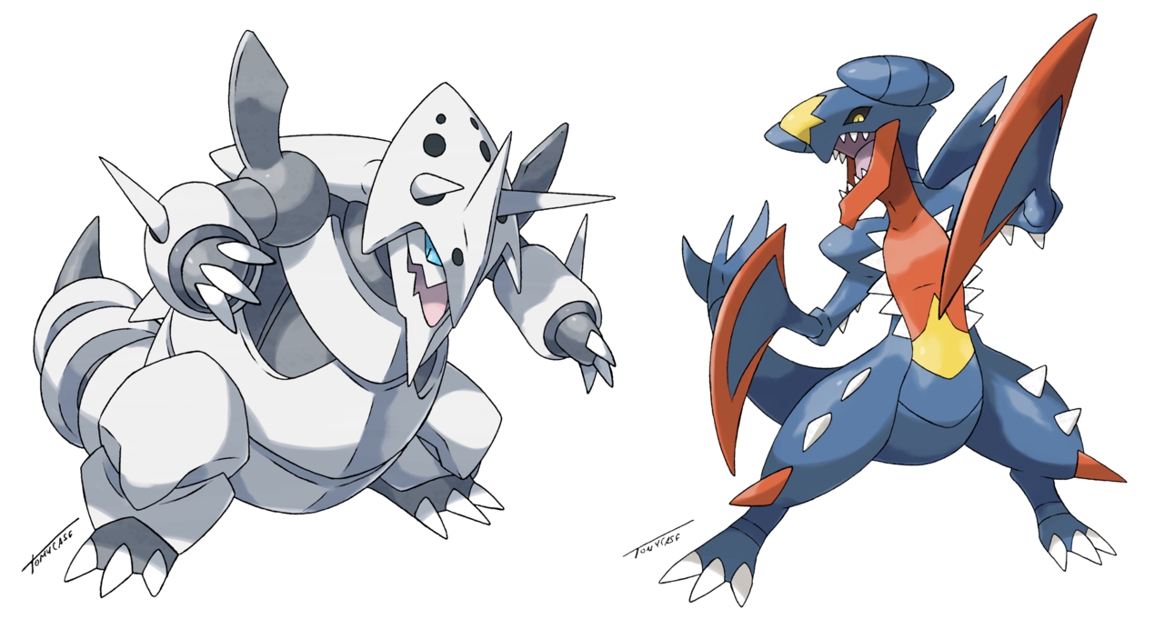 Free download Mega Aggron Mega Garchomp by Tomycase [1280x692] for your Desktop, Mobile & Tablet. Explore Aggron Wallpaper. Aggron Wallpaper