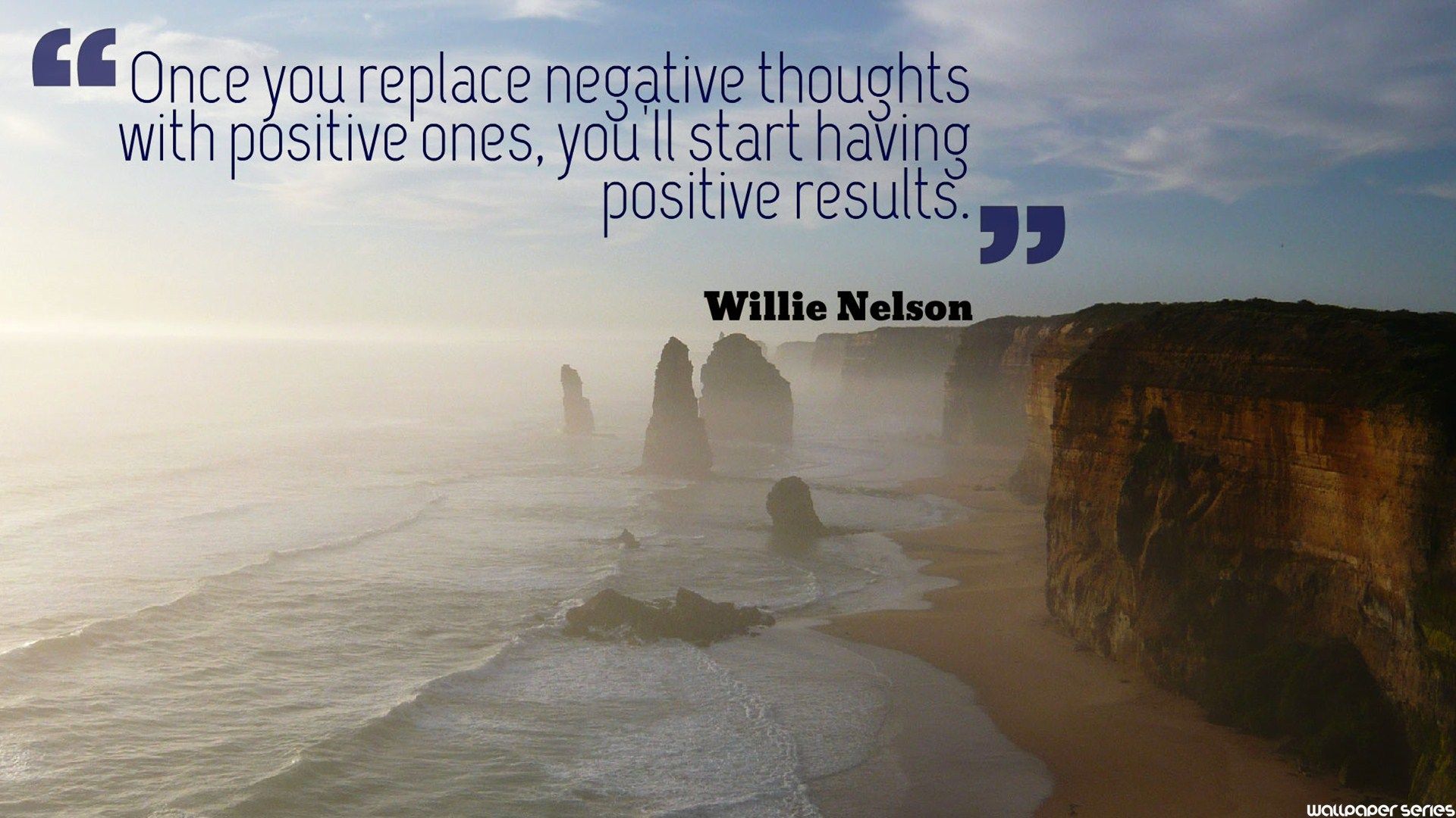 Negative To Positive Thoughts Quotes Wallpaper 10811