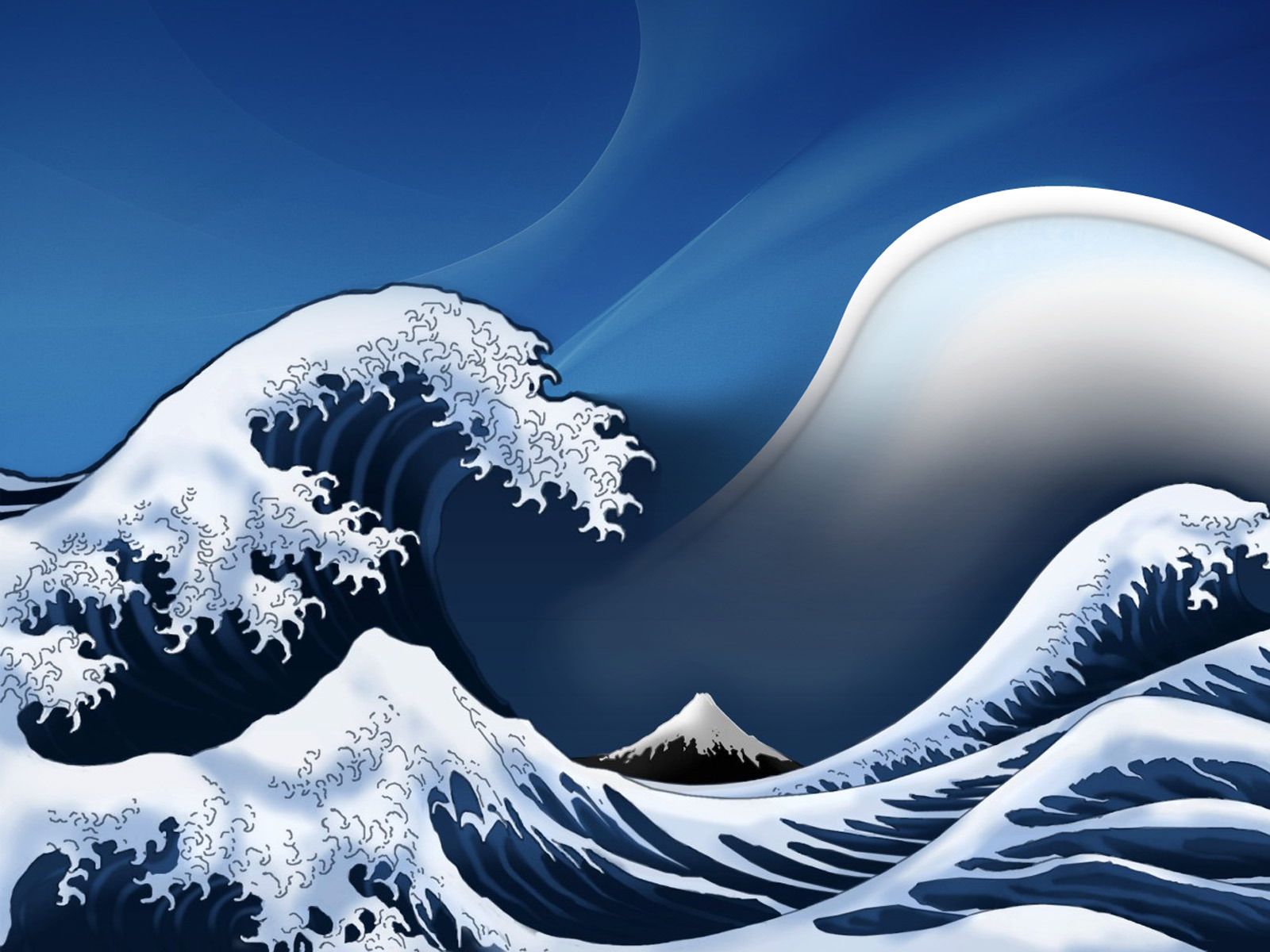 Japanese Wave Wallpapers - Wallpaper Cave