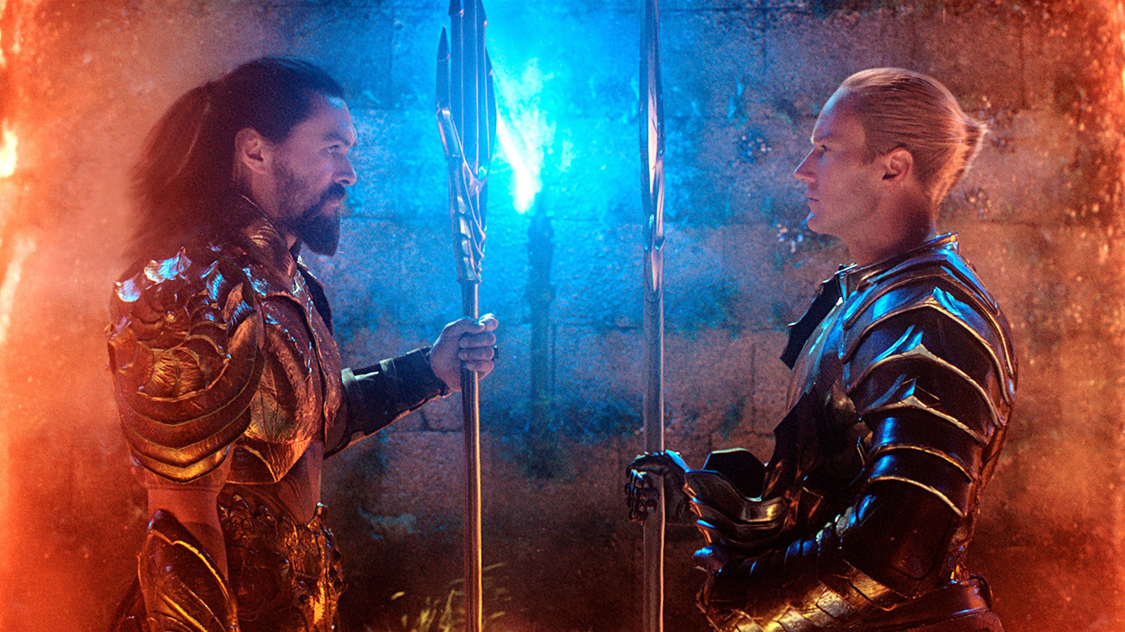 Ocean Master and Arthur Curry in Aquaman 2018 4K Wallpaper