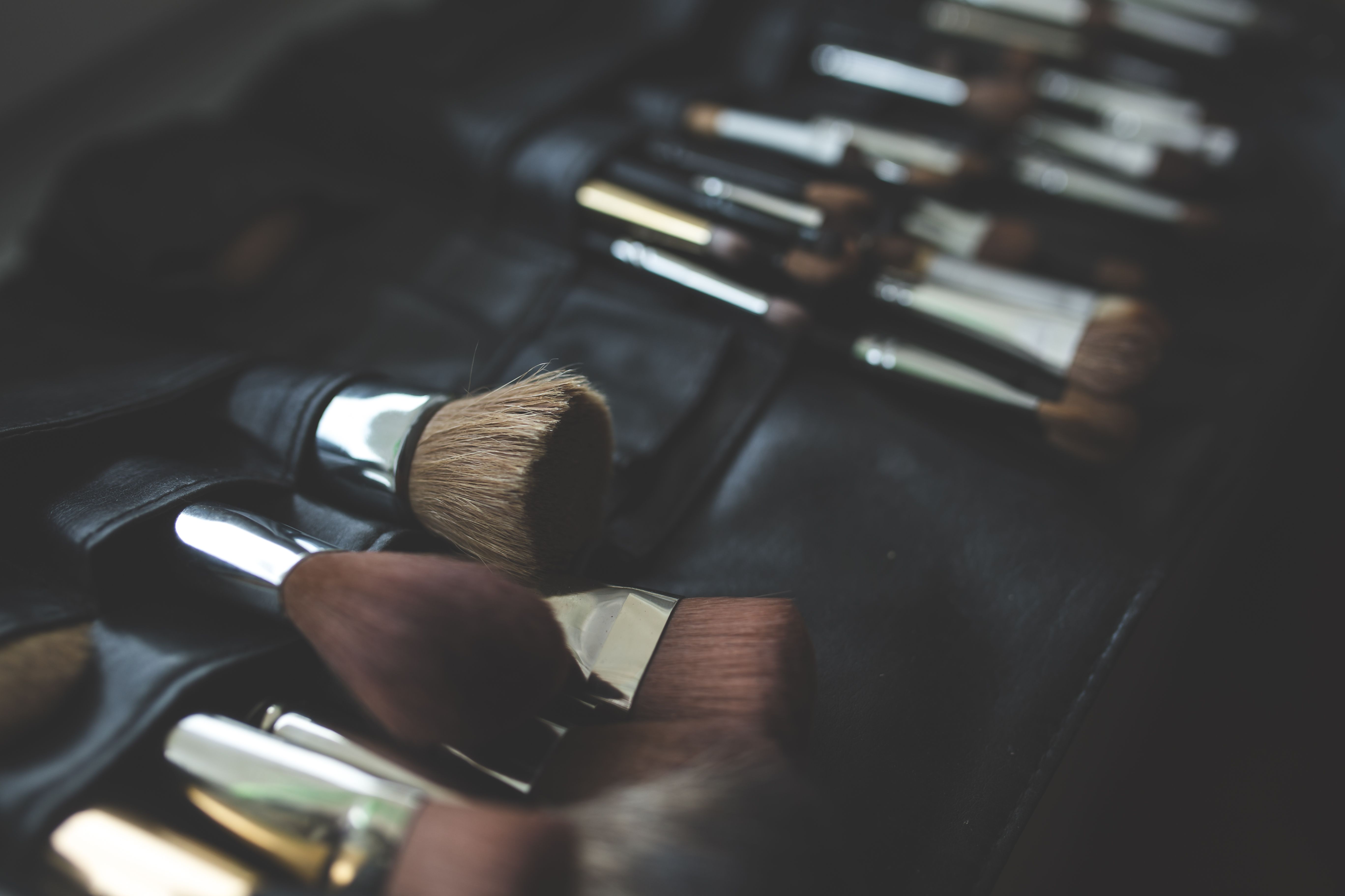 A Bunch Of Make Up Brushes · Free