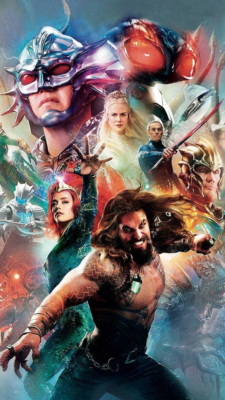 Aquaman movie wallpaper