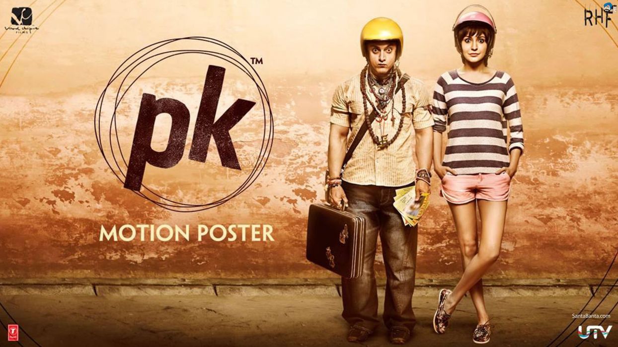 Hindistan india movie P K Aamir Khan Anushka Sharma Bollywood wallpaperx1080