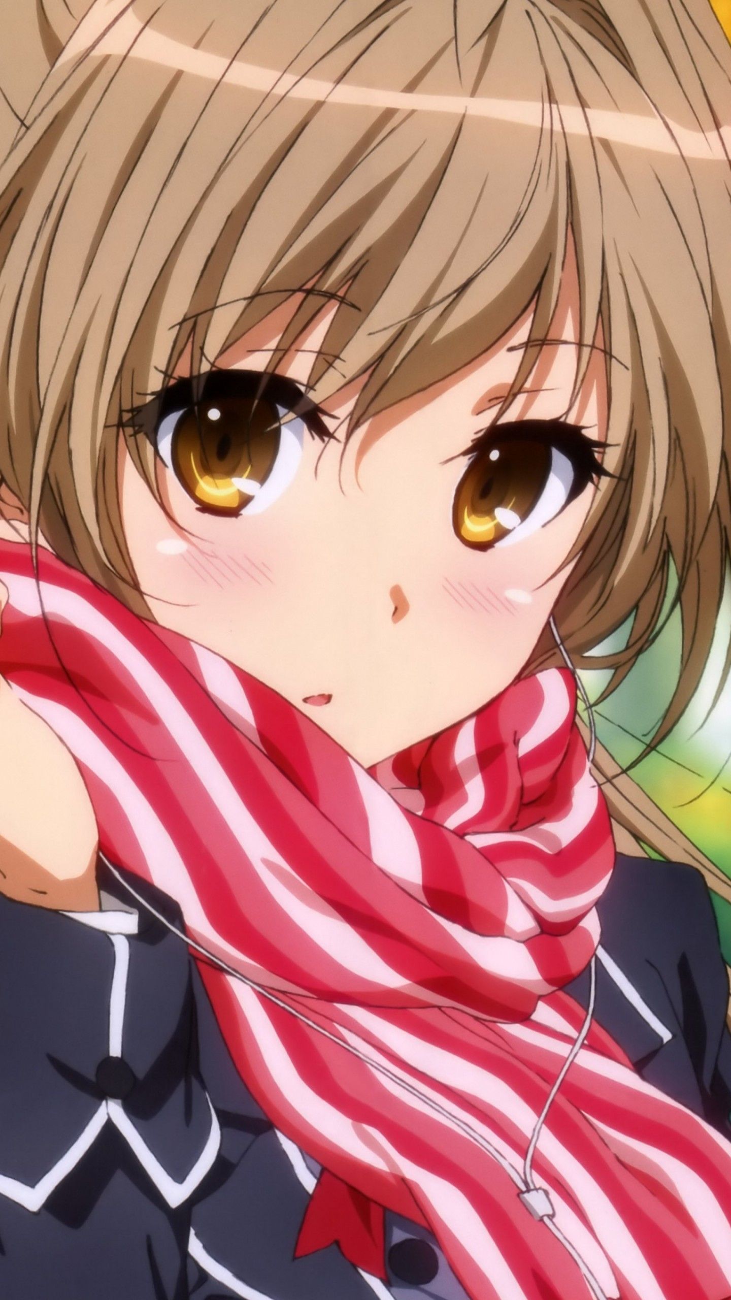 Wallpaper anime, Sento Isuzu, girl, beauty, 4k, Art
