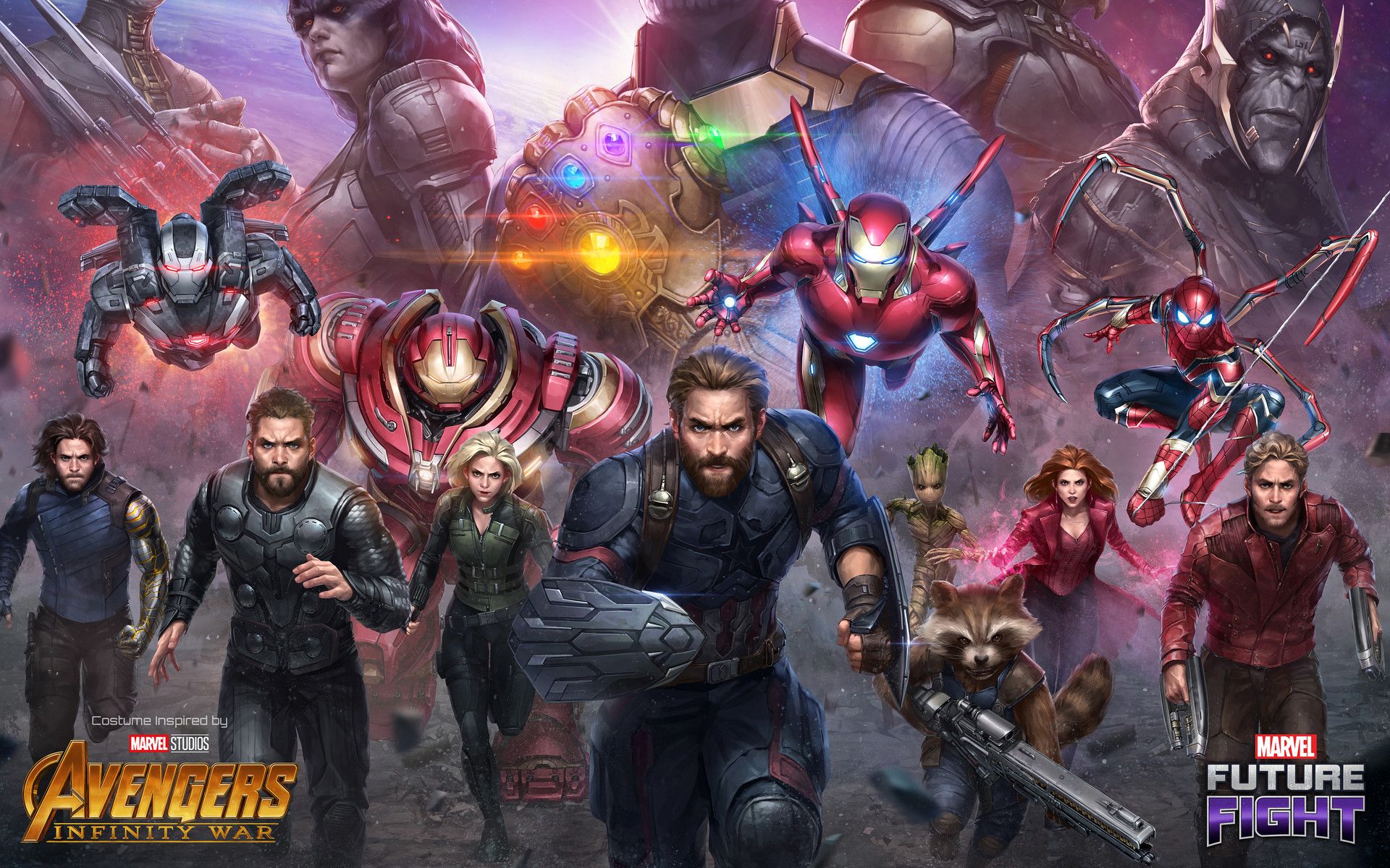 Avengers Infinity War Future Fight Infinity War, Download Wallpaper