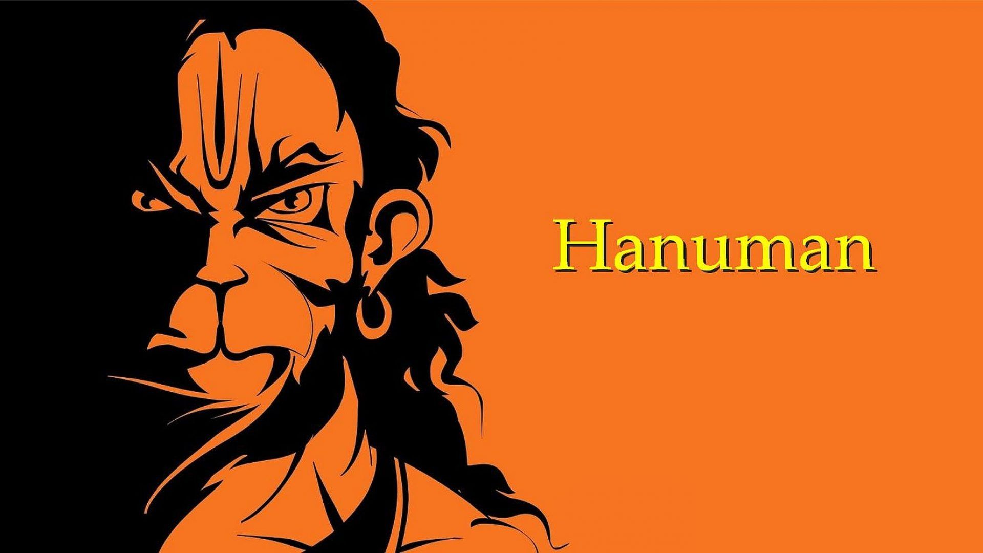 Hanuman HD Wallpaper 1080p. Hindu Gods and Goddesses