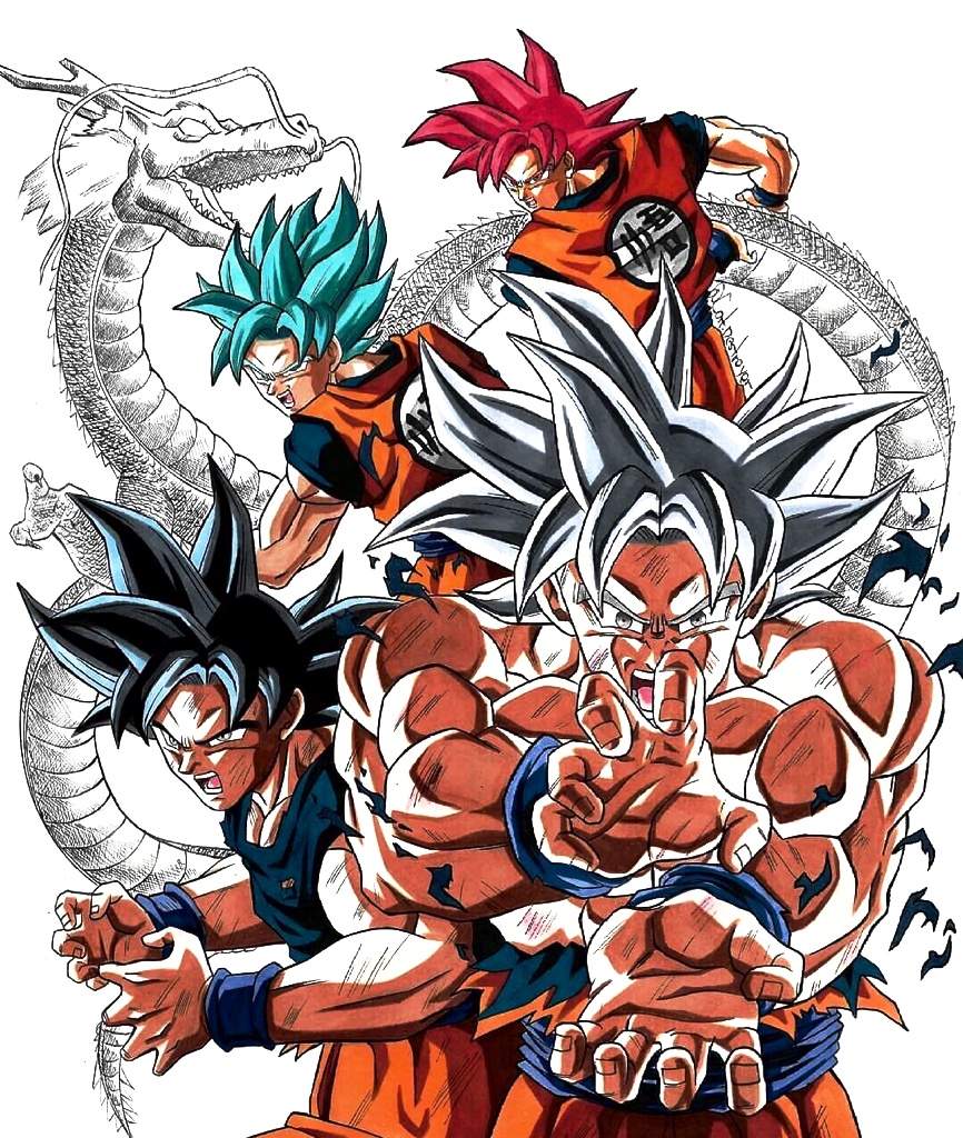 Goku Dbs Trnsformations Wallpaper