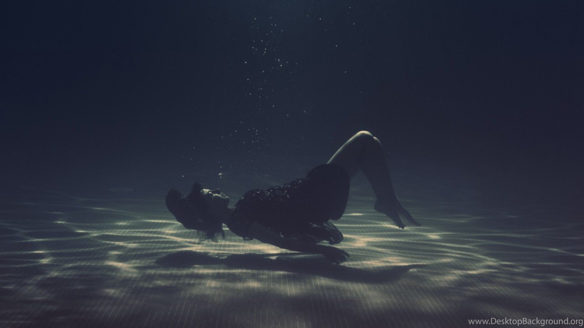Hipster, Tumblr, Girl, Underwater Image Wallpaper Desktop Background