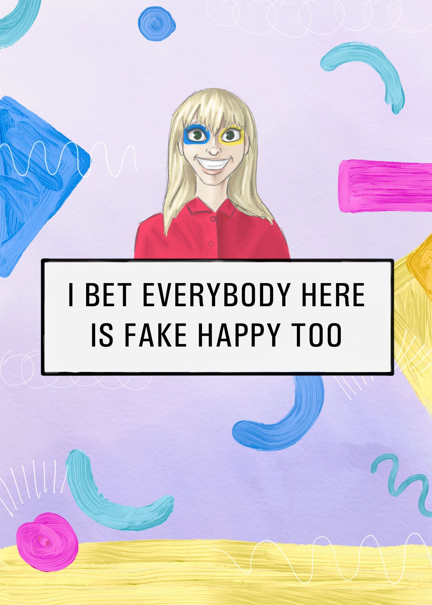 Paramore After Laughter Fake Happy Driven Snow Art. Paramore lyrics, Paramore after laughter, Paramore wallpaper