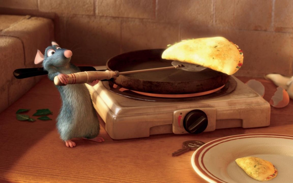 Ratatouille Remy Cooking Wallpaper