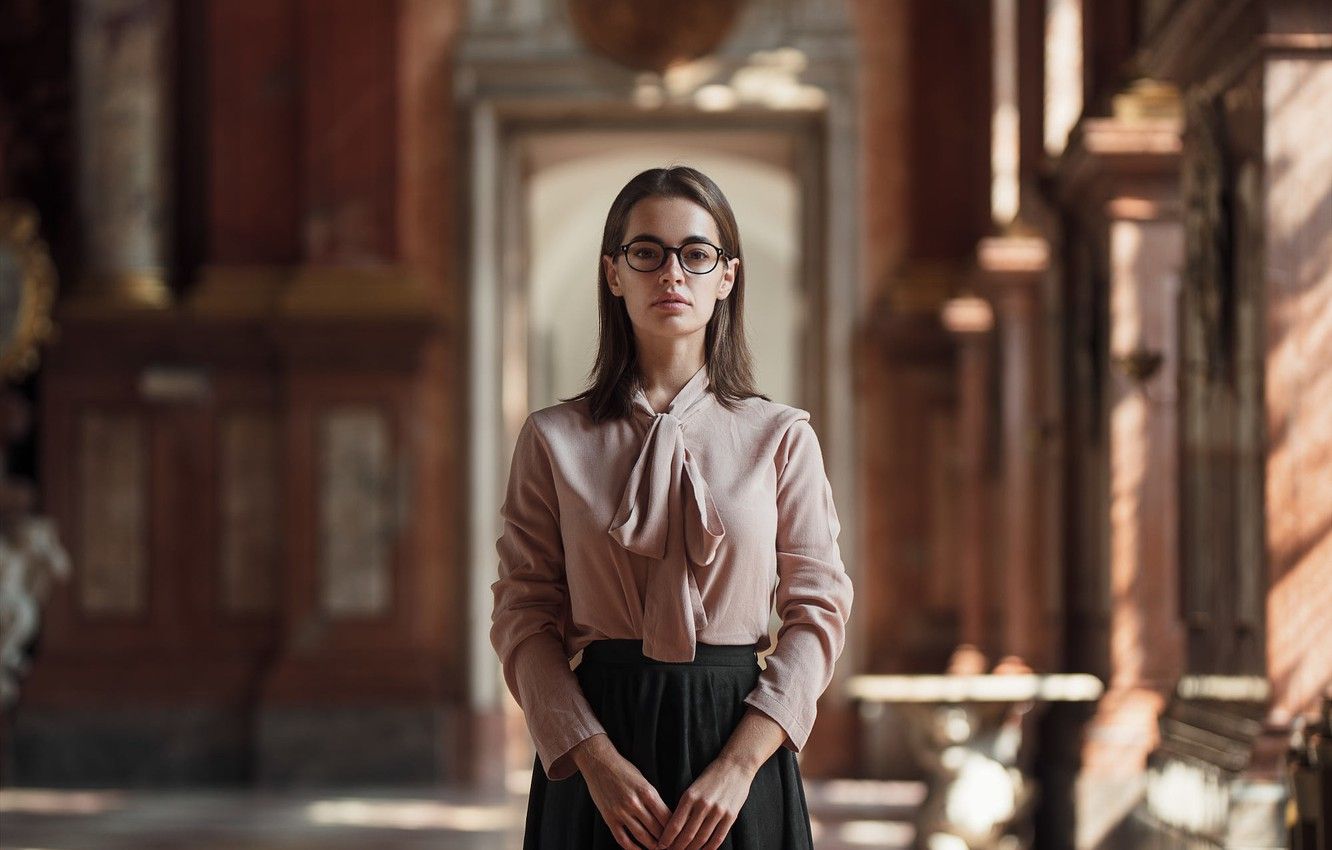 Wallpaper glasses, sponge, Maxim Guselnikov, Lydia Samodurova, The Da Vinci Code image for desktop, section девушки