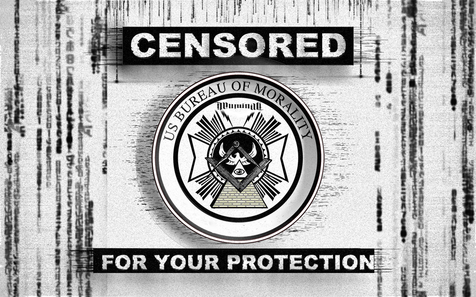 Nine Inch Nails, USA, censored, year zero, illuminati, freemasons Wallpaper / WallpaperJam.com
