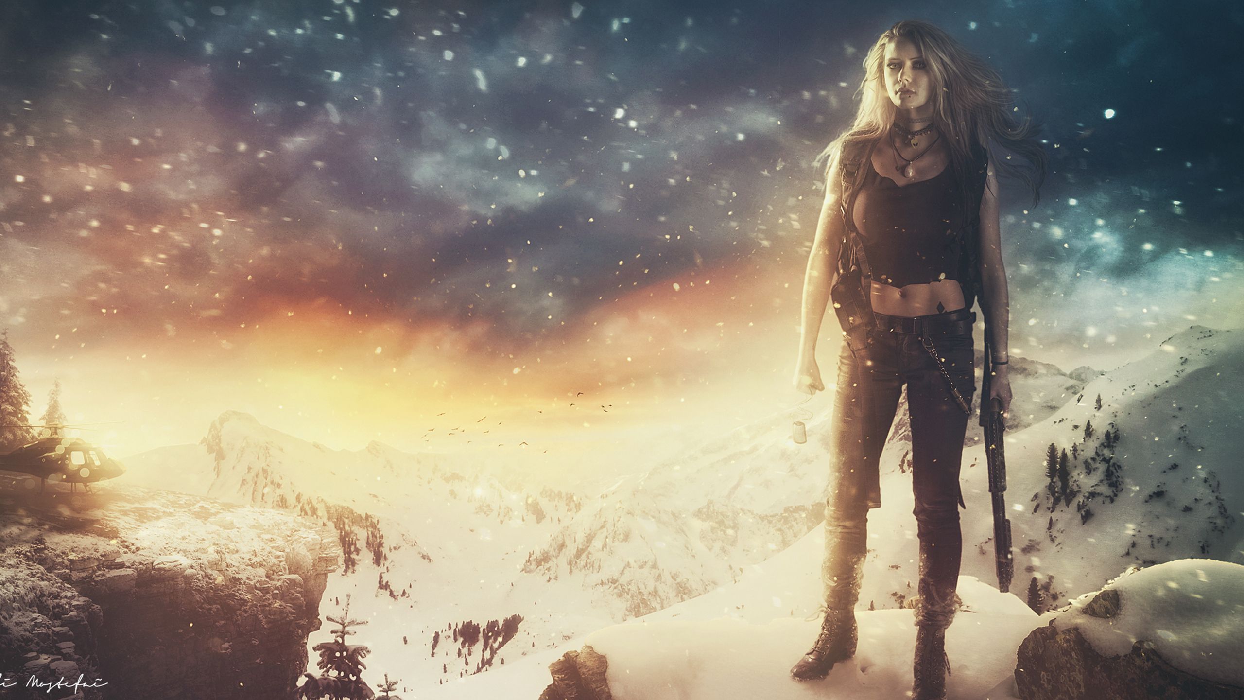 Outlaw, Video Game, Girl Wallpaper