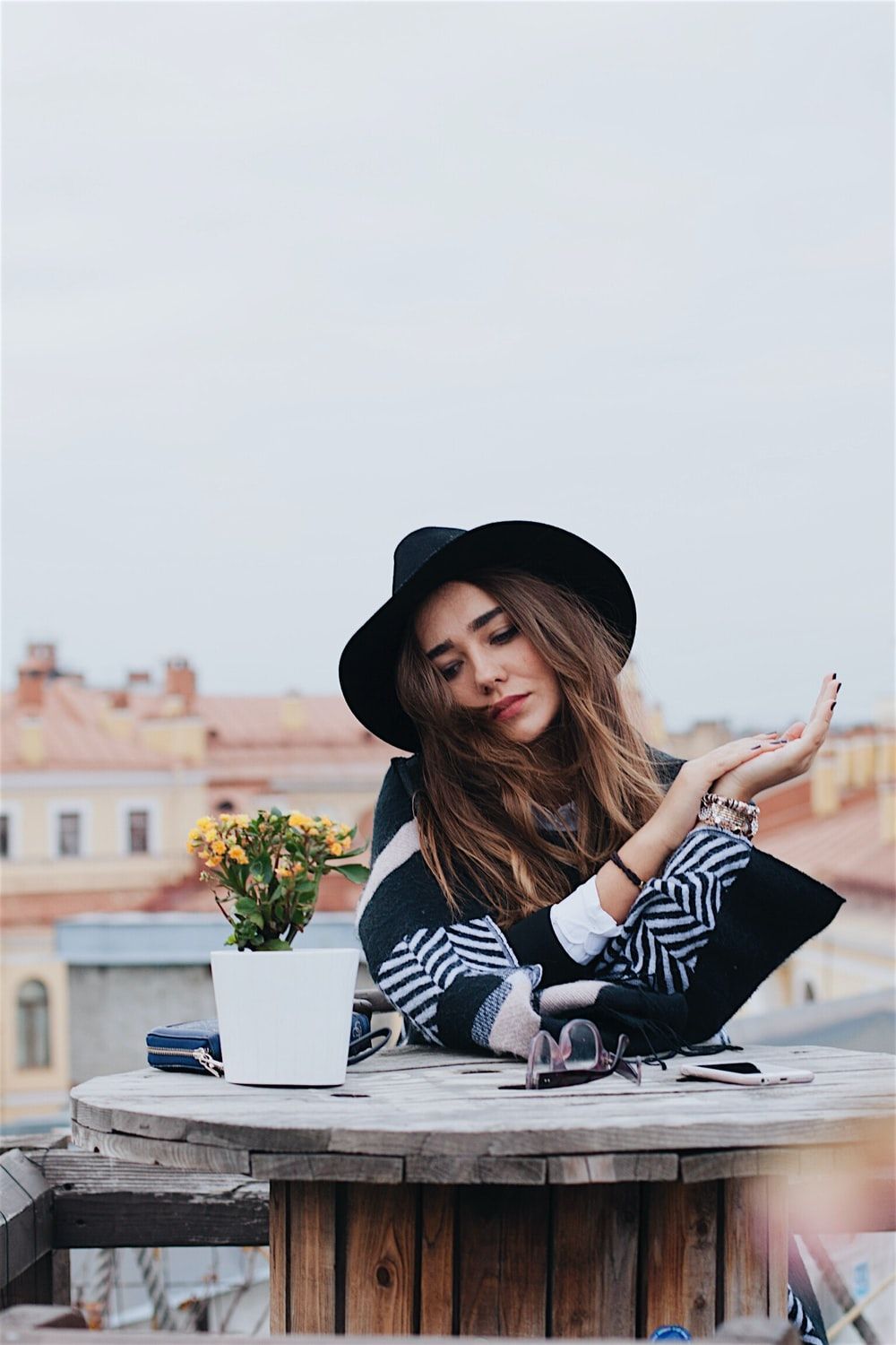 Woman In Hat Picture. Download Free Image