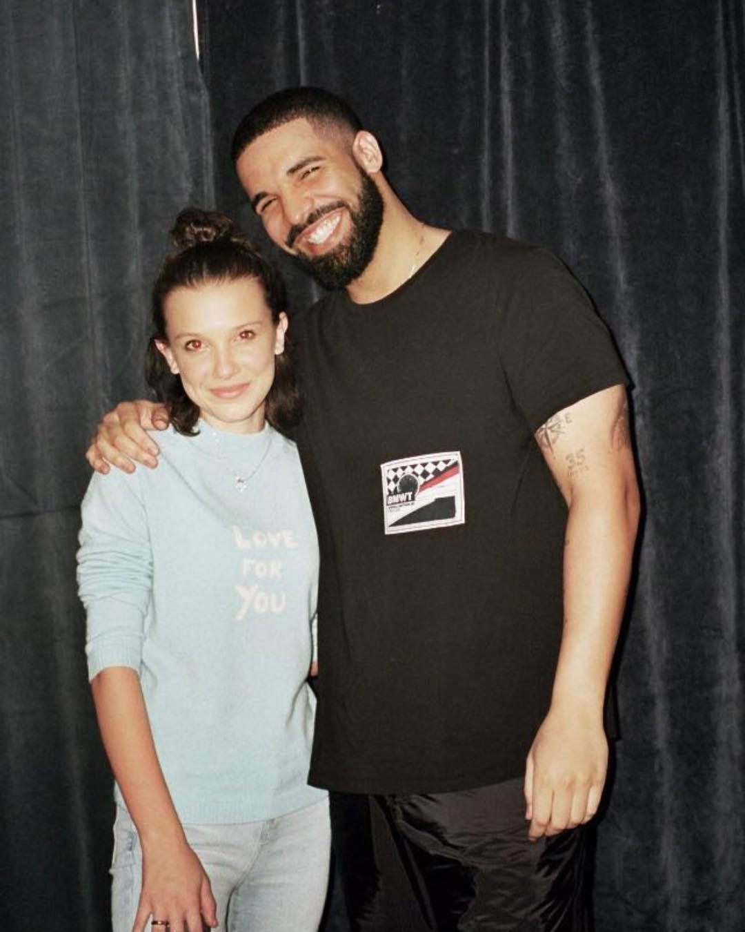 Drake and Millie Bobby Brown Share Epic Instagrams Together