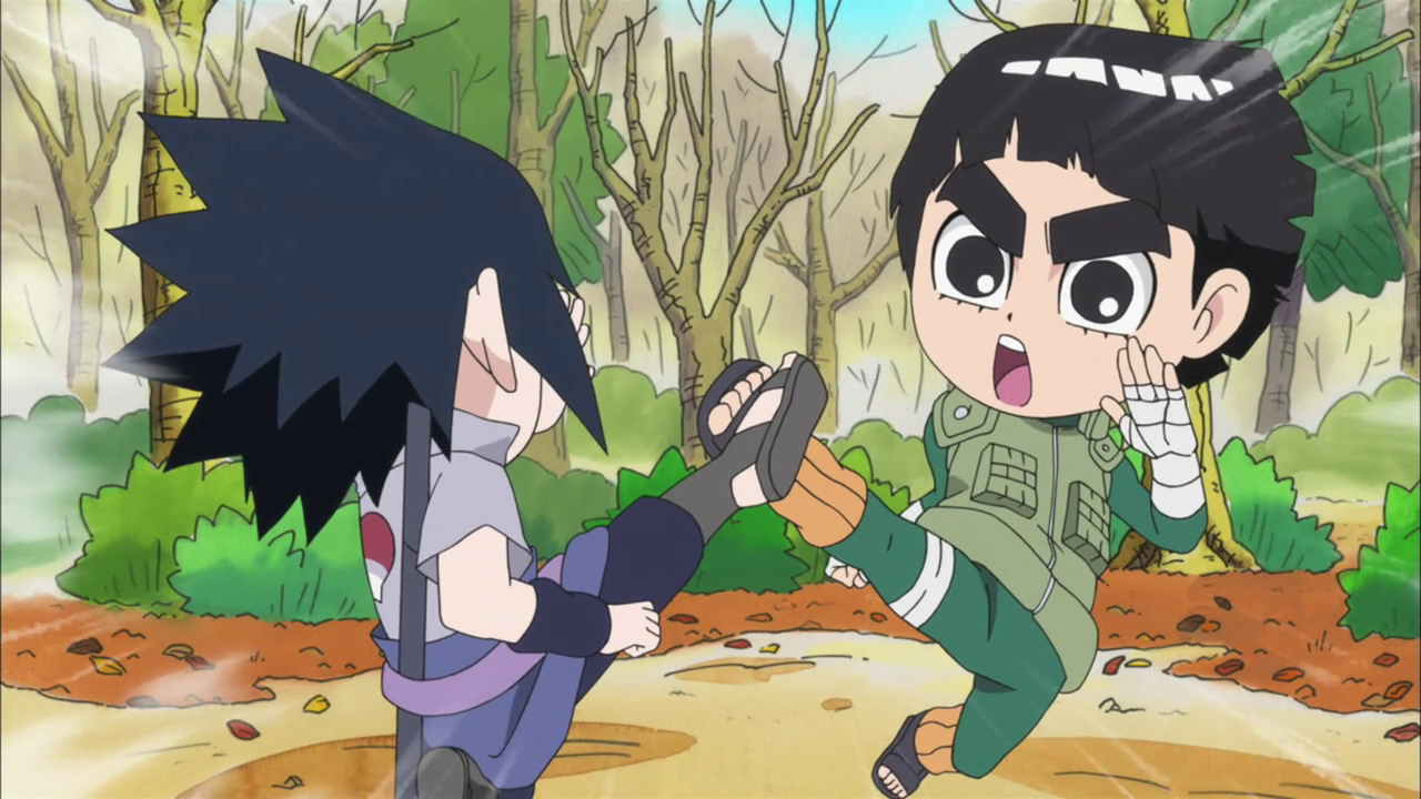 Naruto Rock Lee And His Ninja Pals Sasuke