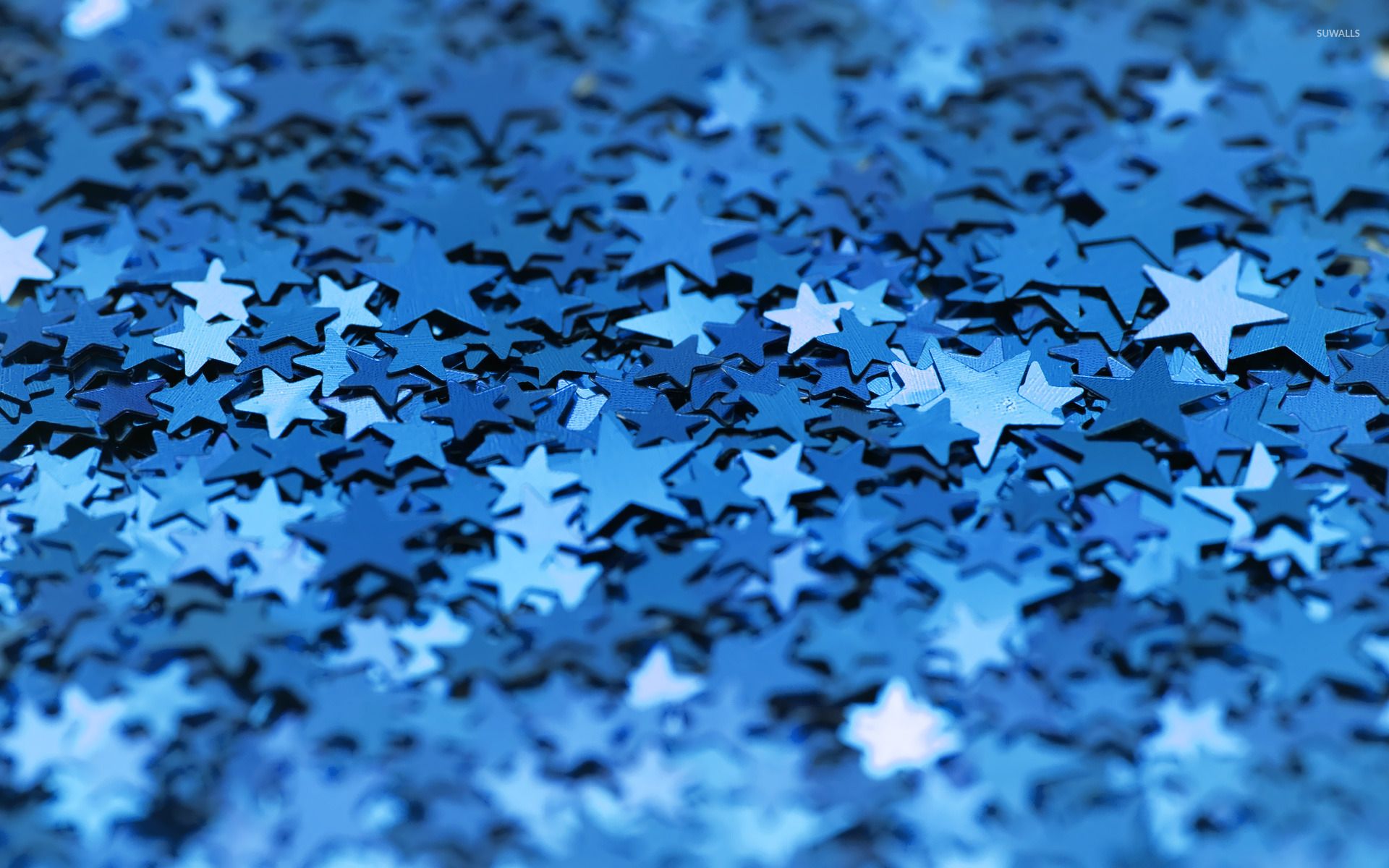 Blue stars wallpaper wallpaper