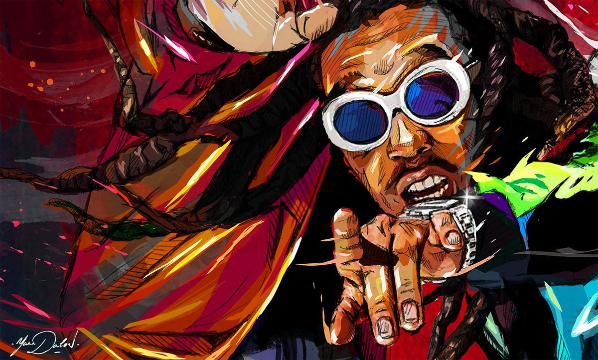 Quavo Cartoon Wallpapers - Wallpaper Cave