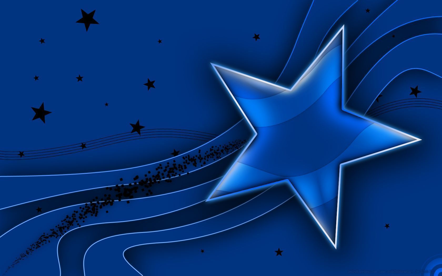 Blue Stars Wallpapers Wallpaper Cave