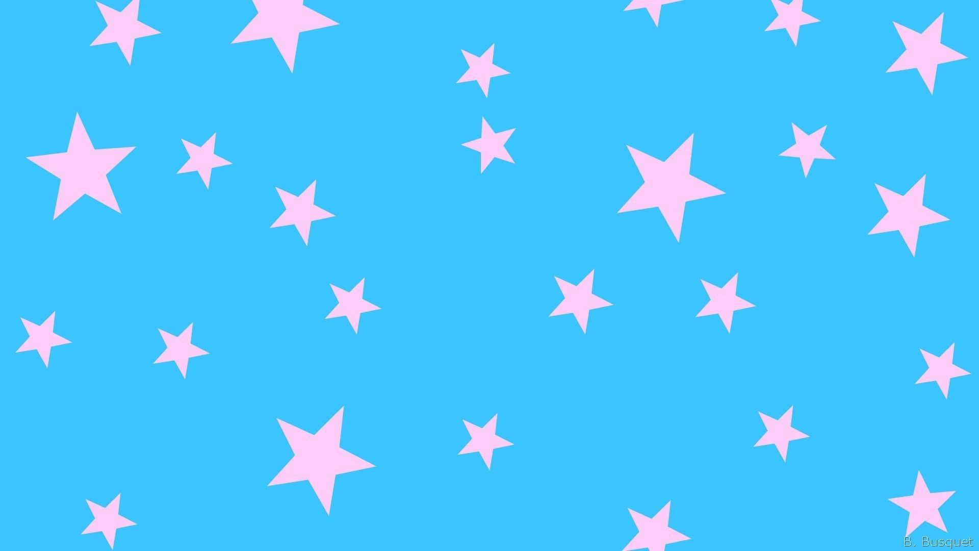 Pink Star Wallpaper