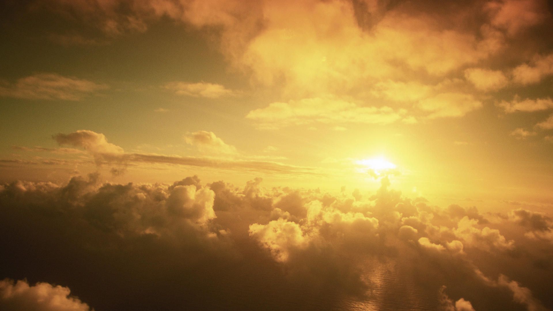 Skies. Sun and clouds, Sunset wallpaper, Clouds