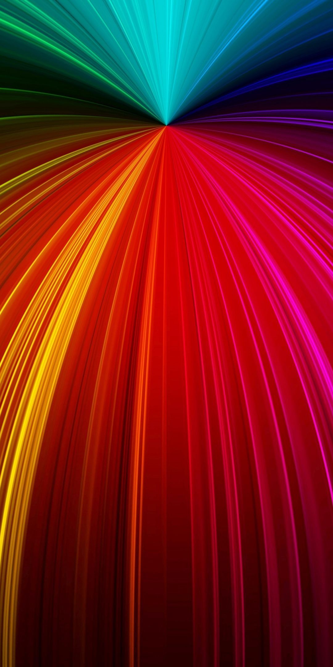 Rays, lines, multicolored, abstract, 1080x2160 wallpaper. Abstract wallpaper, Abstract, HD wallpaper