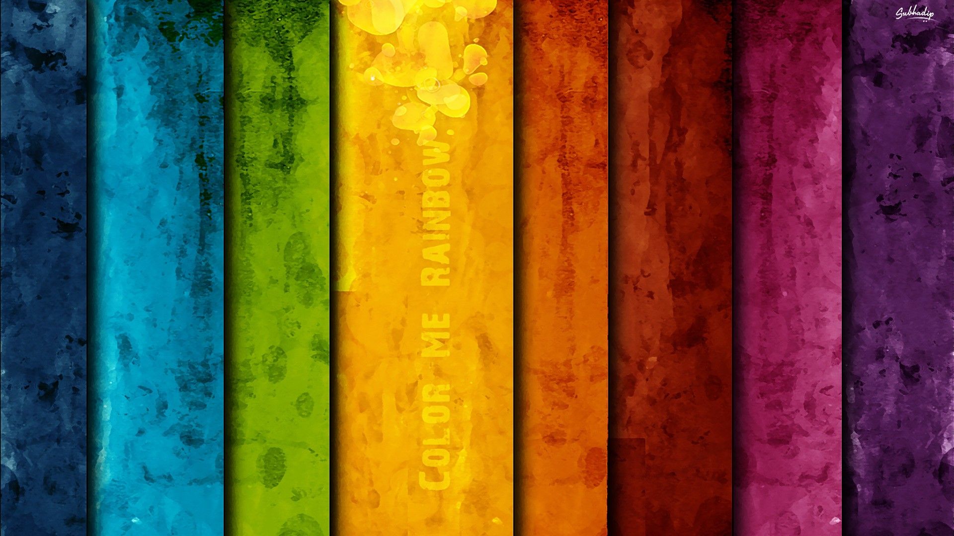 Abstract Multicolor Vintage Textures Rainbows Desktop HD wallpaper