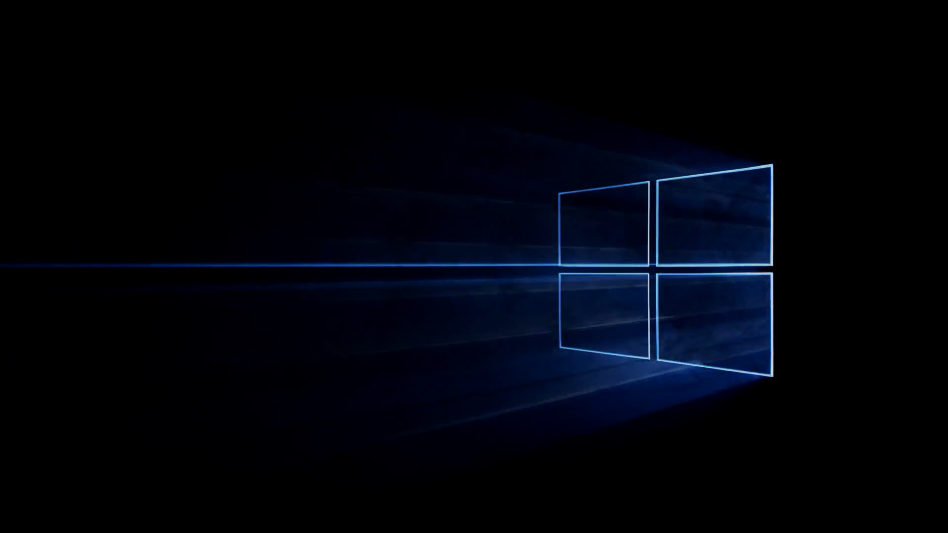 Windows 10 Dark Blue Wallpaper