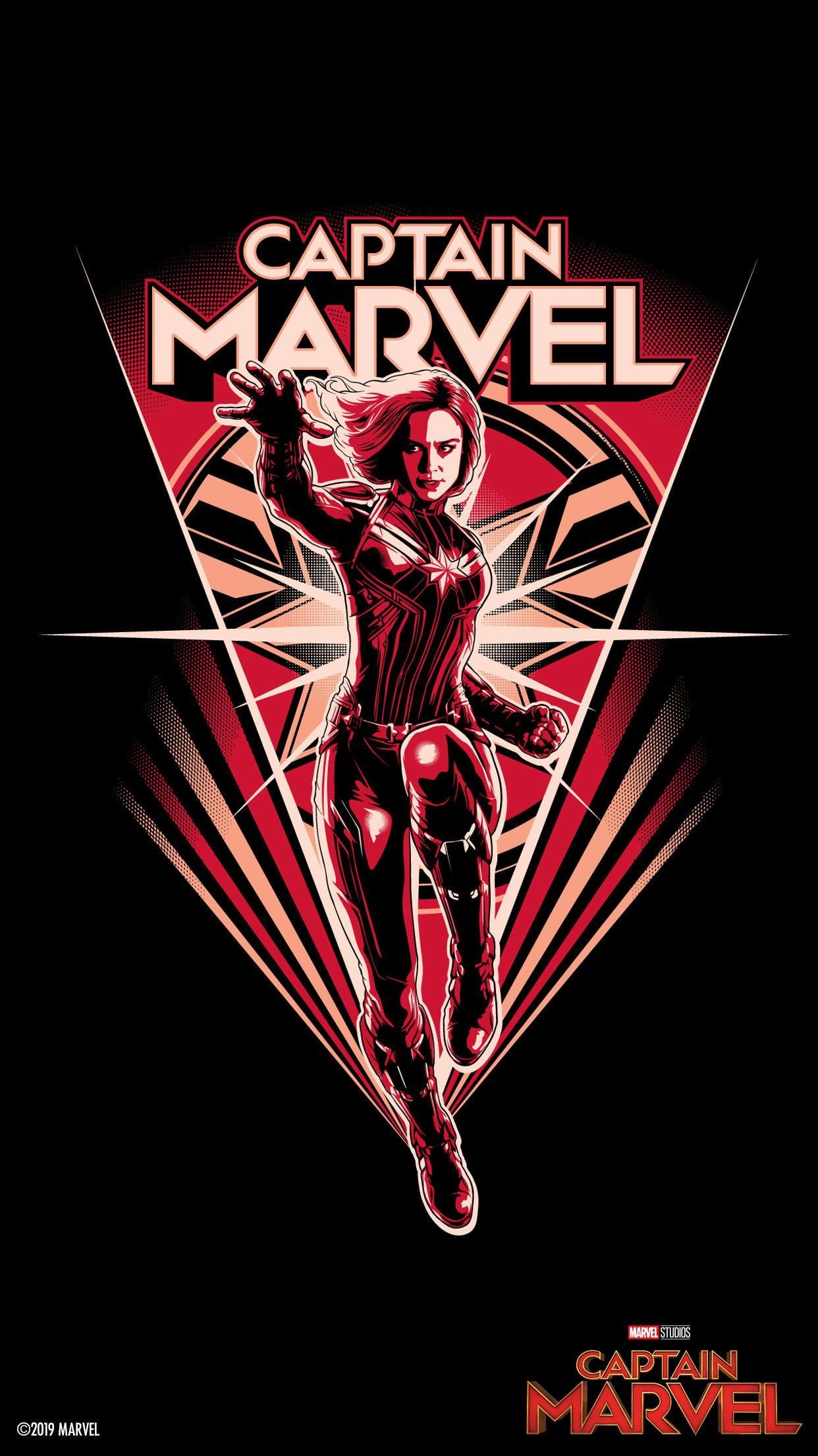 Marvel Studios' Captain Marvel Mobile Wallpaper. Captain marvel, Marvel superheroes, Marvel wallpaper