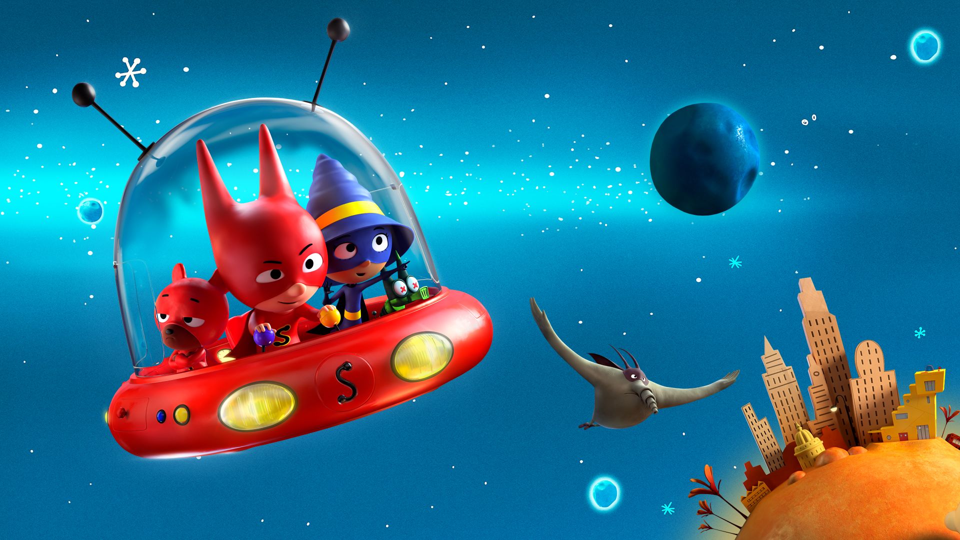 Stardog and Turbocat: Luke Evans, Nick Frost, Gemma Arterton, Bill Nighy