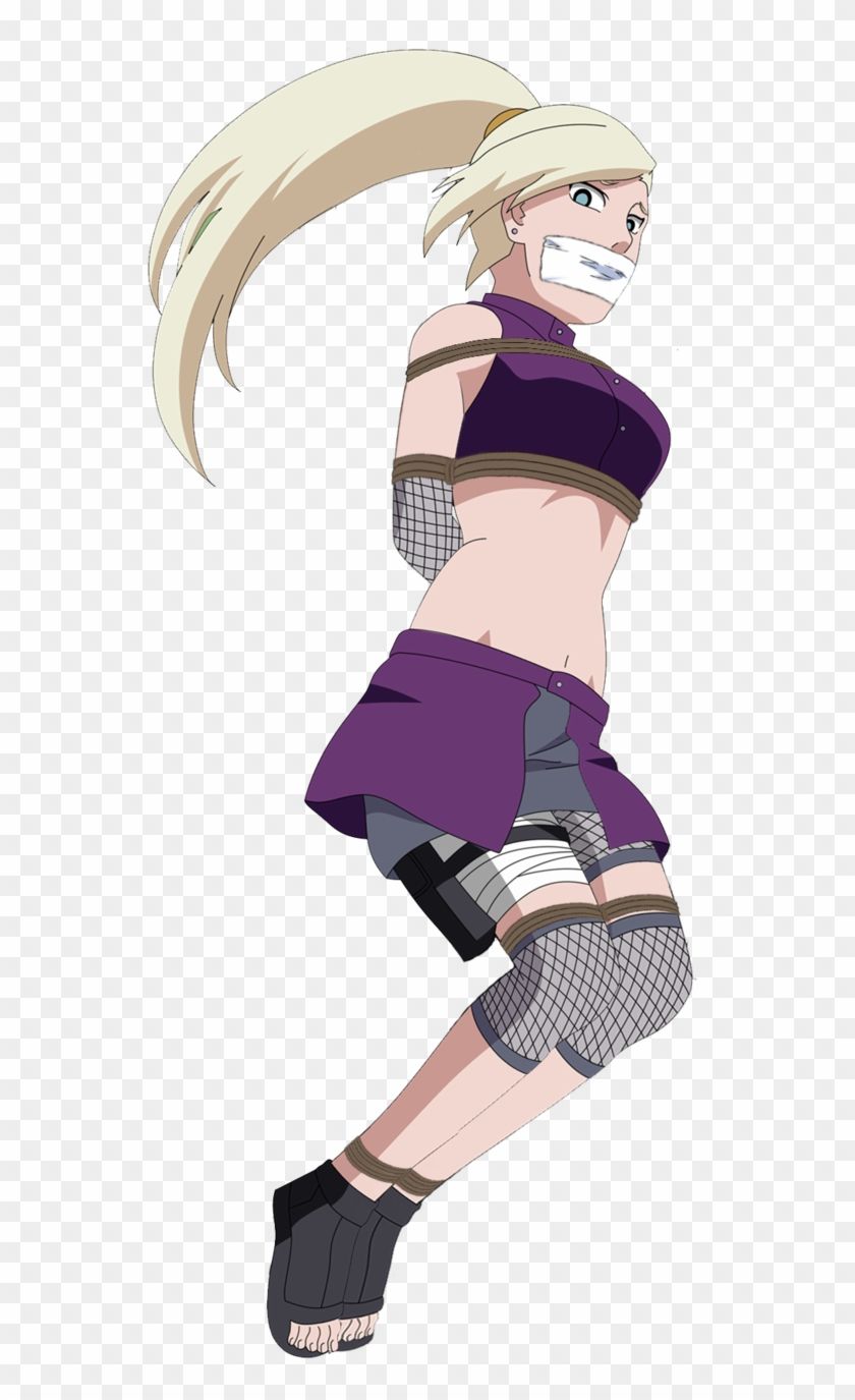 Ino Yamanaka From Naruto Tied Up Transparent PNG Clipart Image Download