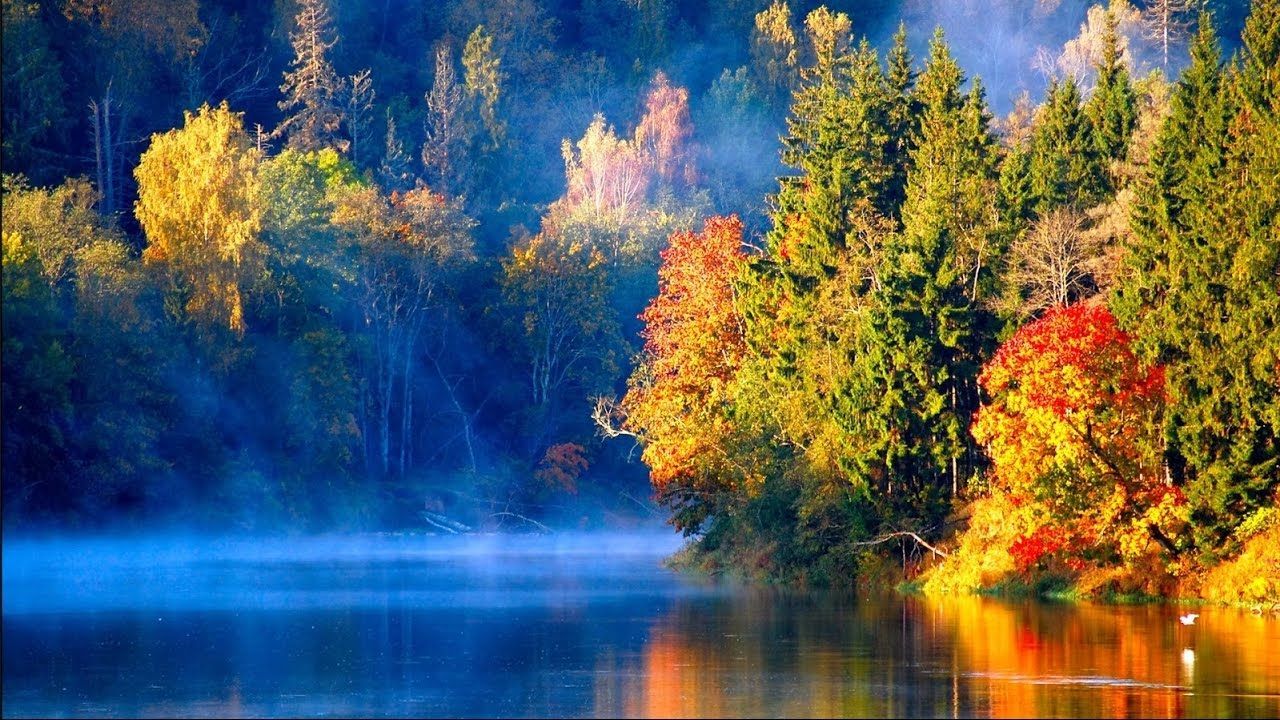 Magical Autumn*. Autumn photography, HD nature wallpaper, Autumn lake