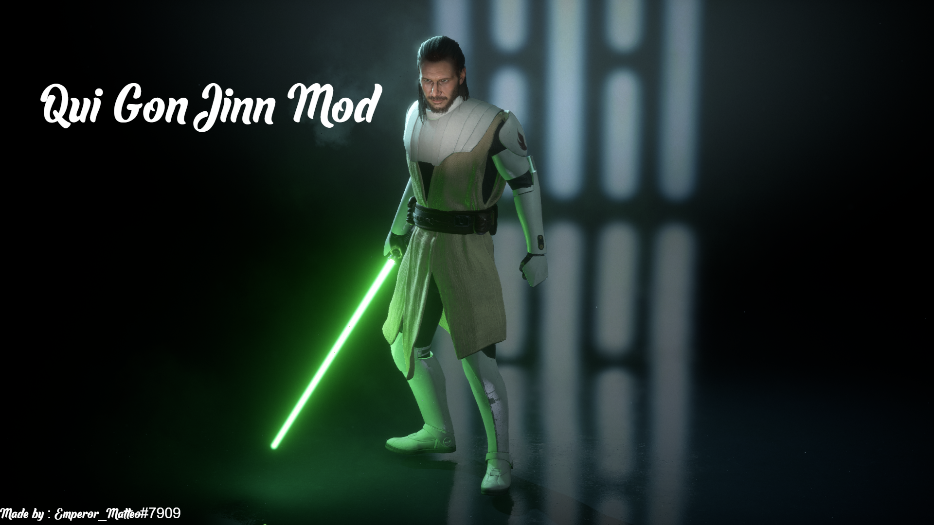 Qui Gon Jinn Mod V2 at Star Wars: Battlefront II.