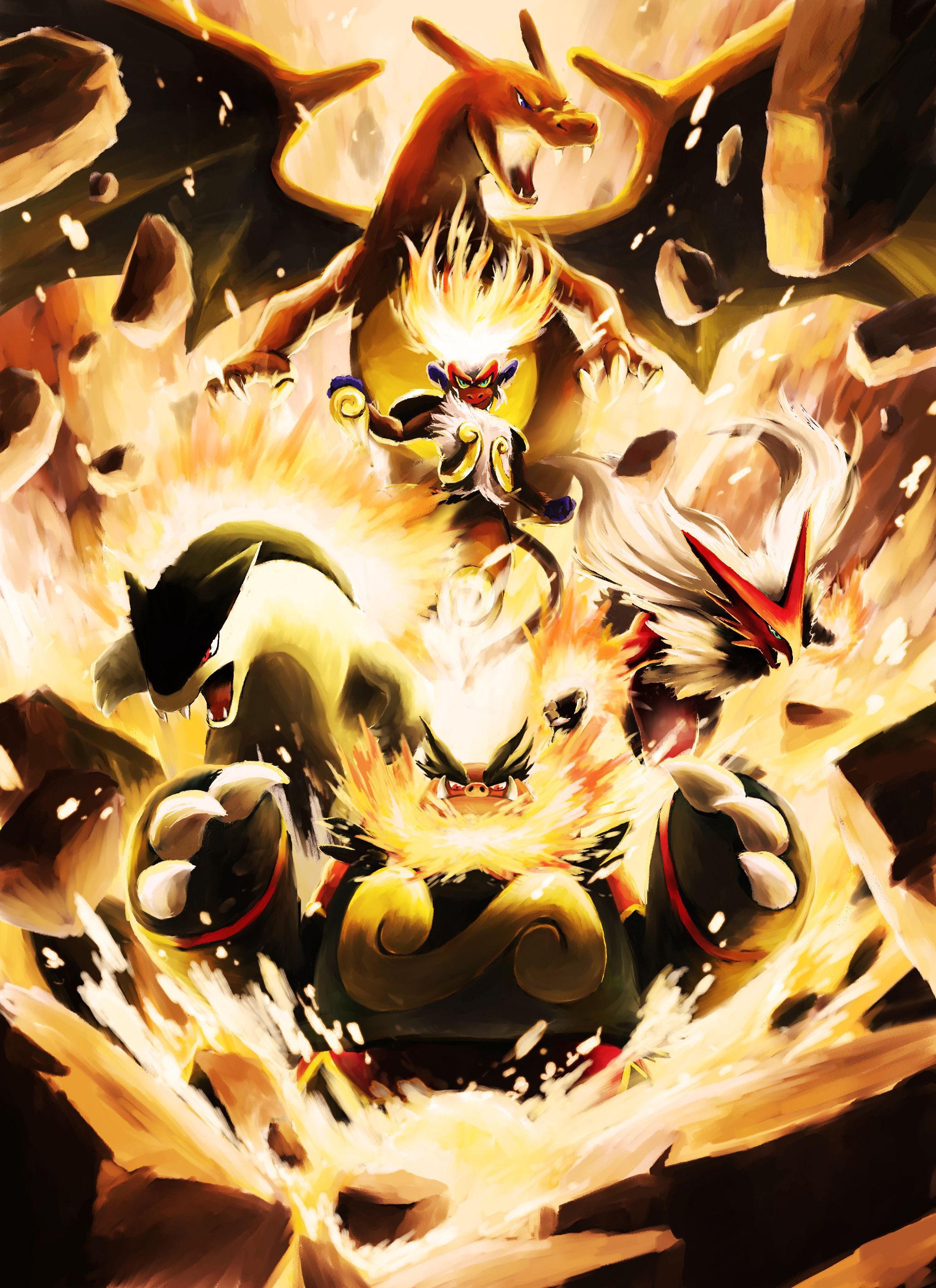 Fire Type Pokemon Starters. Pokemon, Fire Type Pokémon, Pokemon Starters