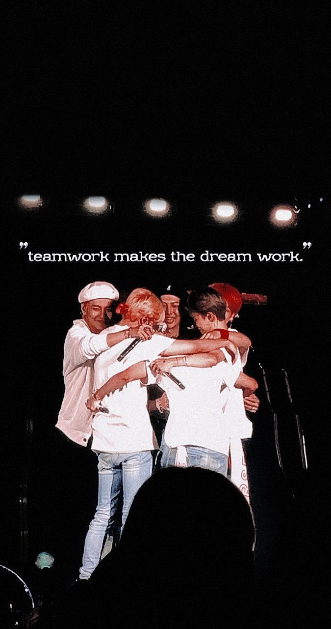 BTS Teamwork Makes The Dream Work wallpaper #BTS Teamwork Makes The Dream Work wallpaper. Bts wallpaper, Bts lyric, Bts lockscreen