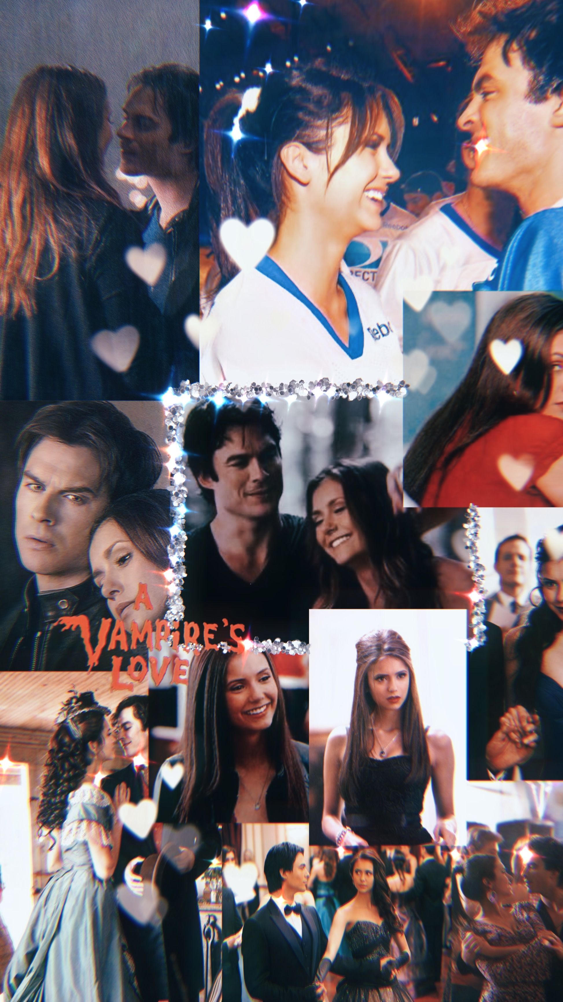 Aesthetic Collage Vampire Diaries Wallpapers Wallpaper Cave Fotor's collage maker helps you create photo collages online for free now. aesthetic collage vampire diaries