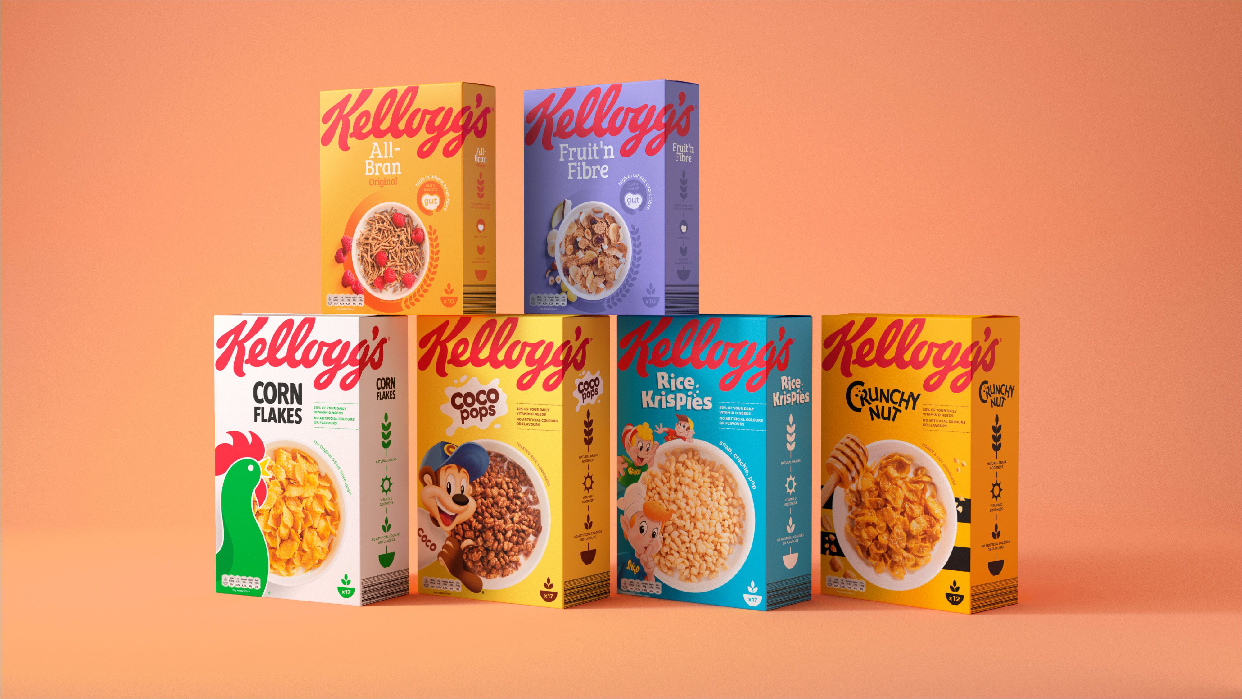 Our Beloved Breakfast Cereal Staple–Kellogg's Get's A New Look