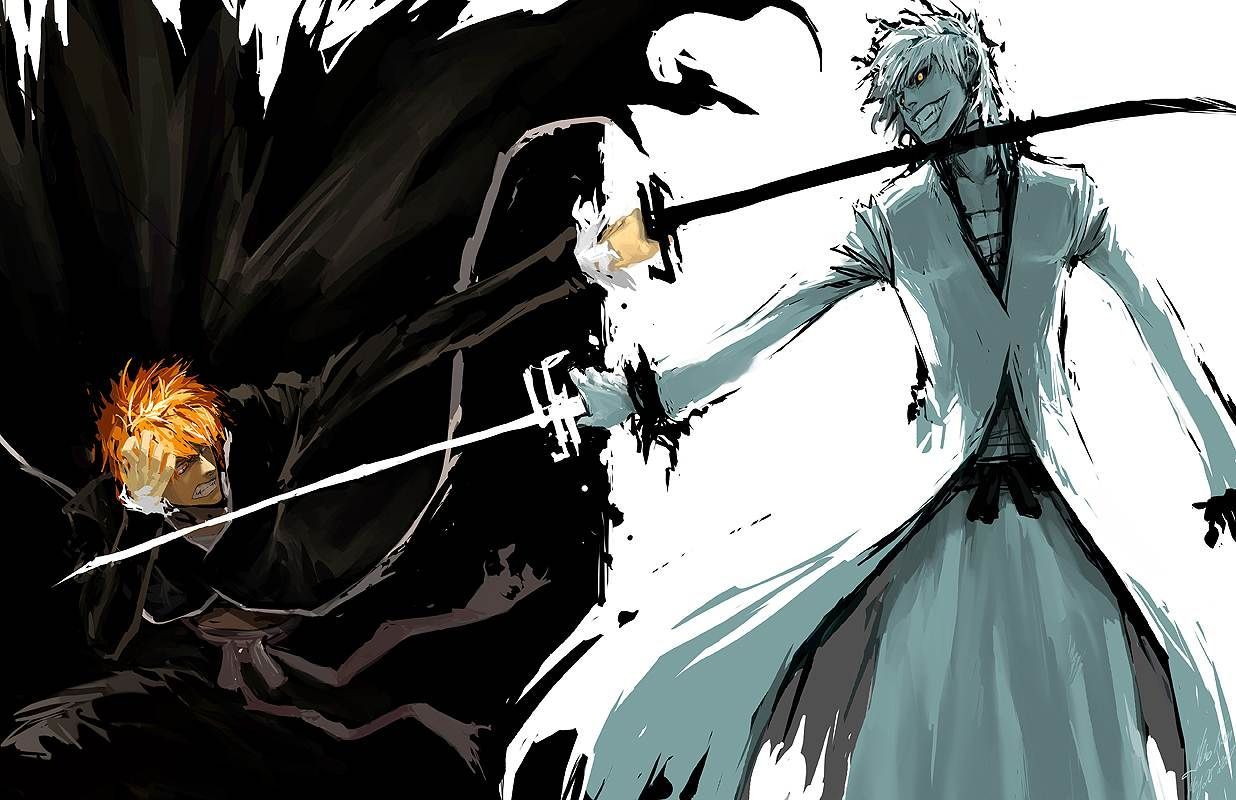 Image detail for -Download the Bleach anime wallpaper titled: 'Fight'. Cool anime wallpaper, Bleach anime, Anime wallpaper download