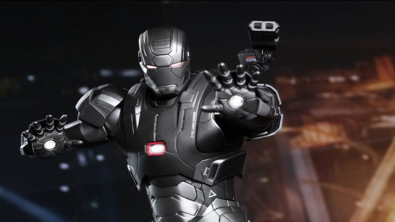 Hot Toys 1:6 Iron Man 3 War Machine Mark II Deluxe Figure Preview