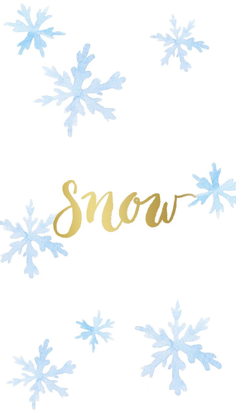 Christmas Phone Wallpaper Let It Snow
