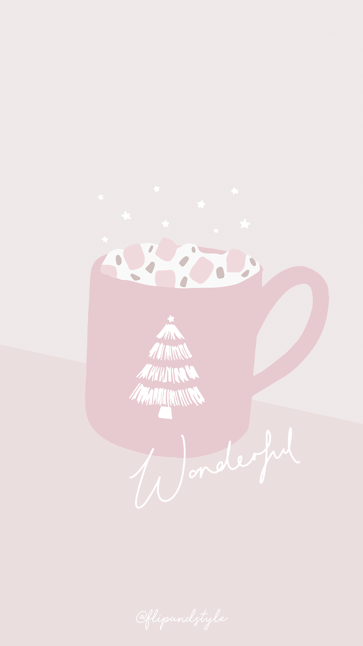 Free Festive Christmas Wallpaper. Flip And Style. Bloglovin'