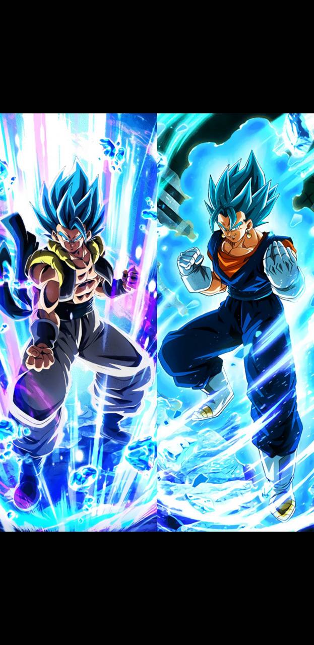Vegito Blue and Gogeta Blue Wallpaper Poster Canvas by brutifulstore - Issuu