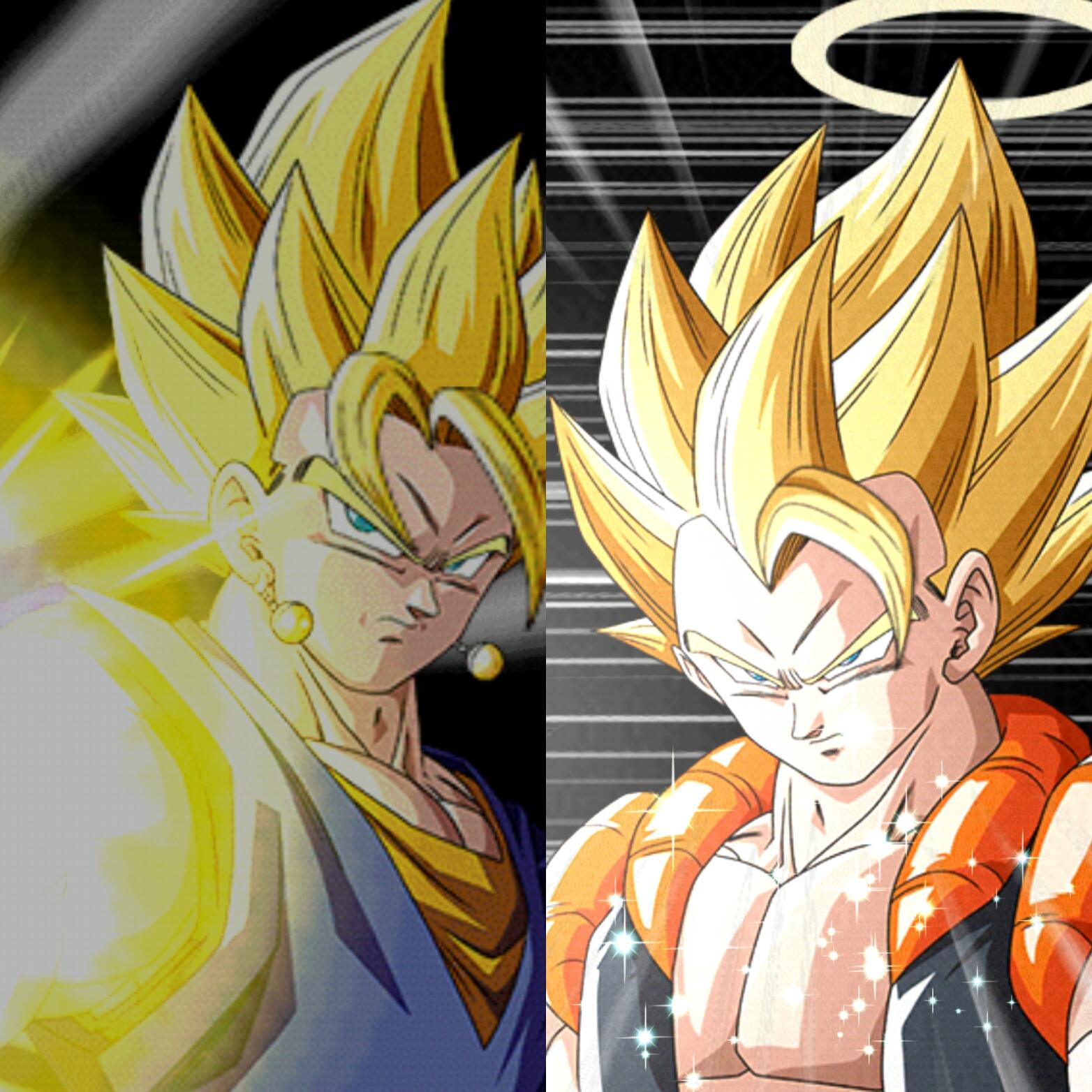 Vegito and Gogeta wallpaper