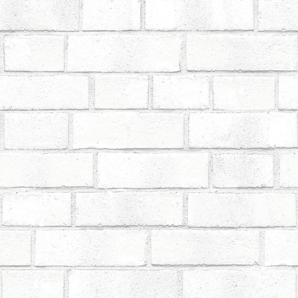 Brick White Textured Self Adhesive Wallpaper design